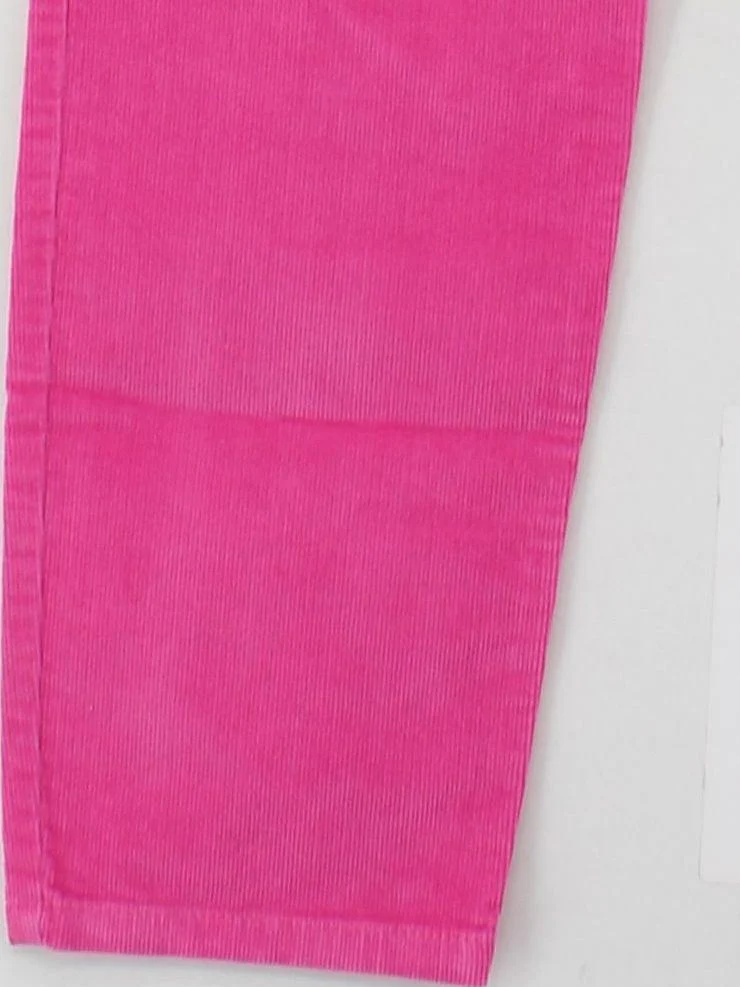 Boden Women's Trousers UK 12 Pink Cotton with Elastane Straight Chino - Image 4