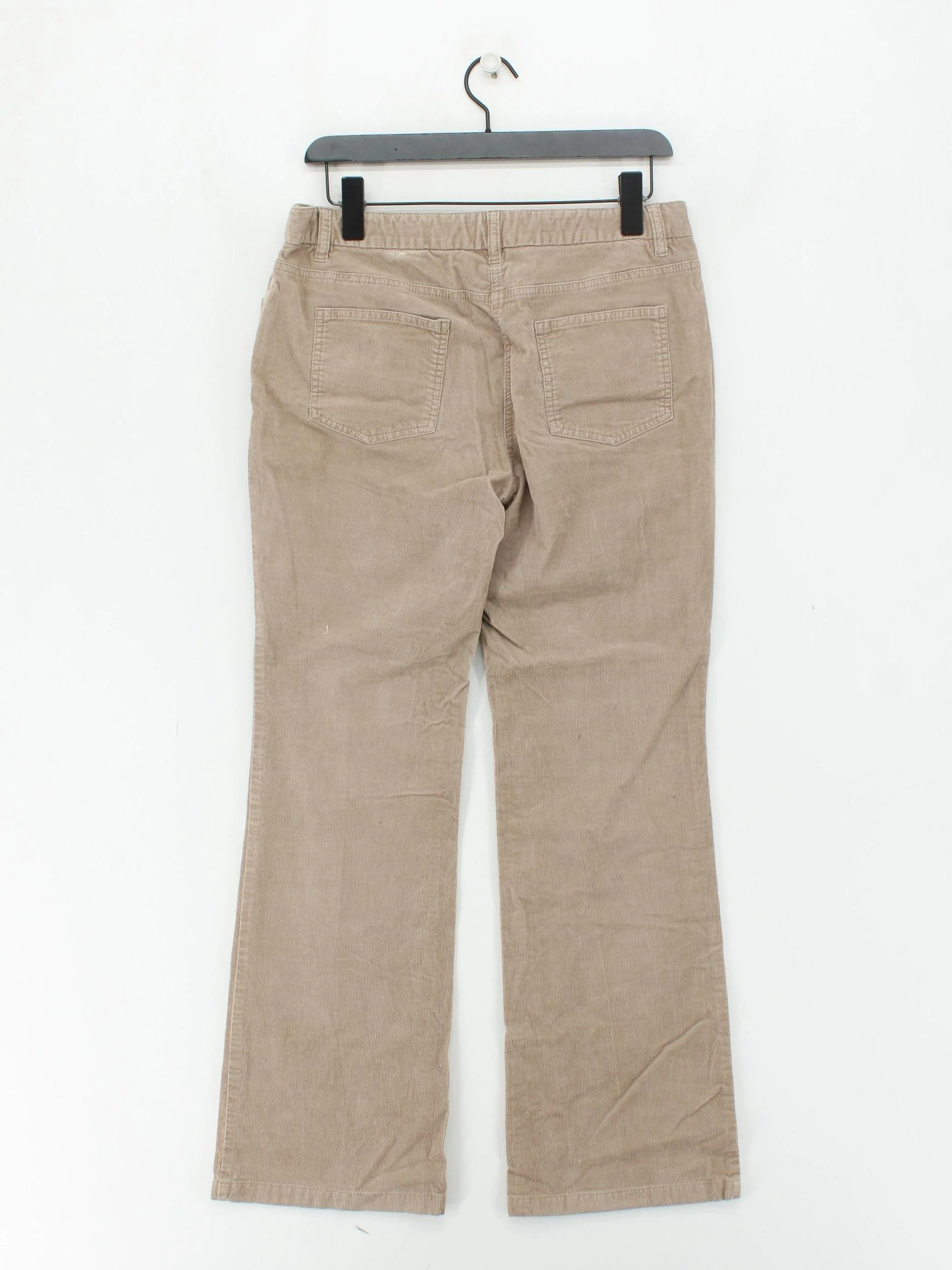 Boden Women's Trousers UK 12 Tan Cotton with Elastane Straight Chino - Image 2