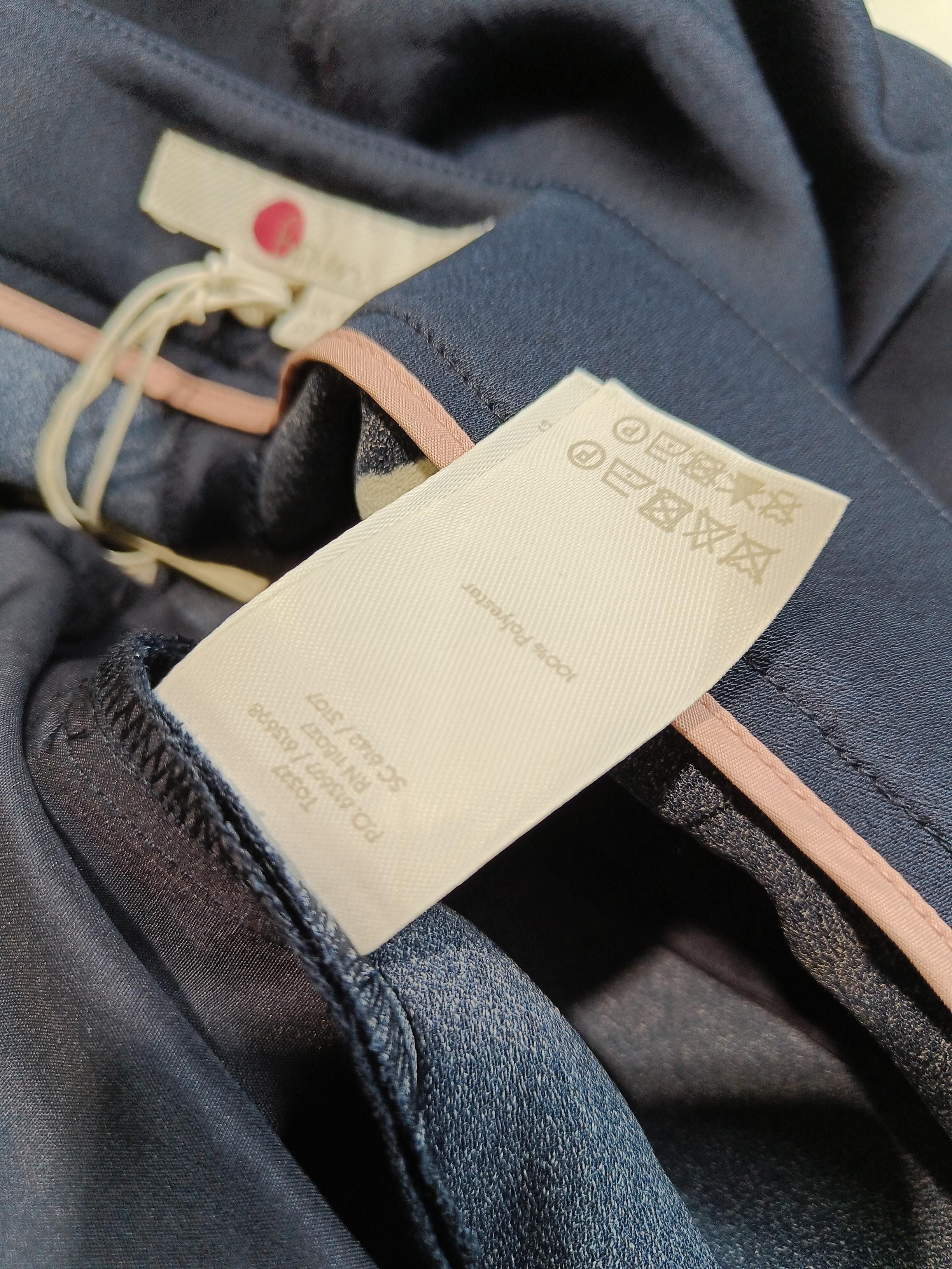 Boden Women's Trousers UK 14 Blue 100% Polyester Cropped New with tags - Image 6
