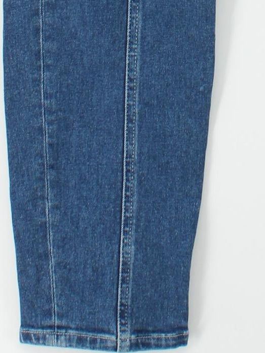 Boden Women's Trousers UK 14 Blue Cotton with Elastane Tapered Cargo - Image 4