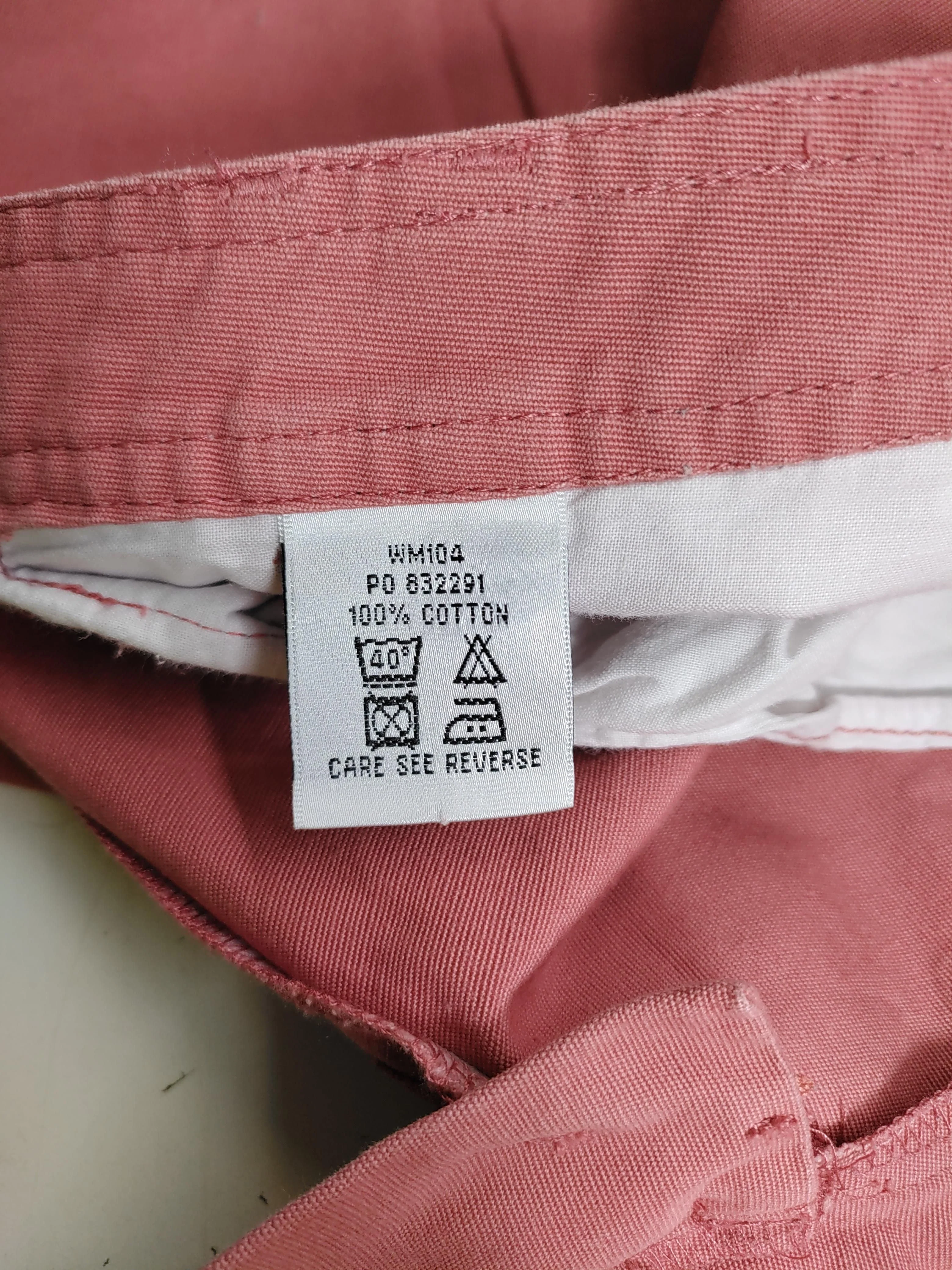Boden Women's Trousers UK 18 Red 100% Cotton Straight Capri - Image 6