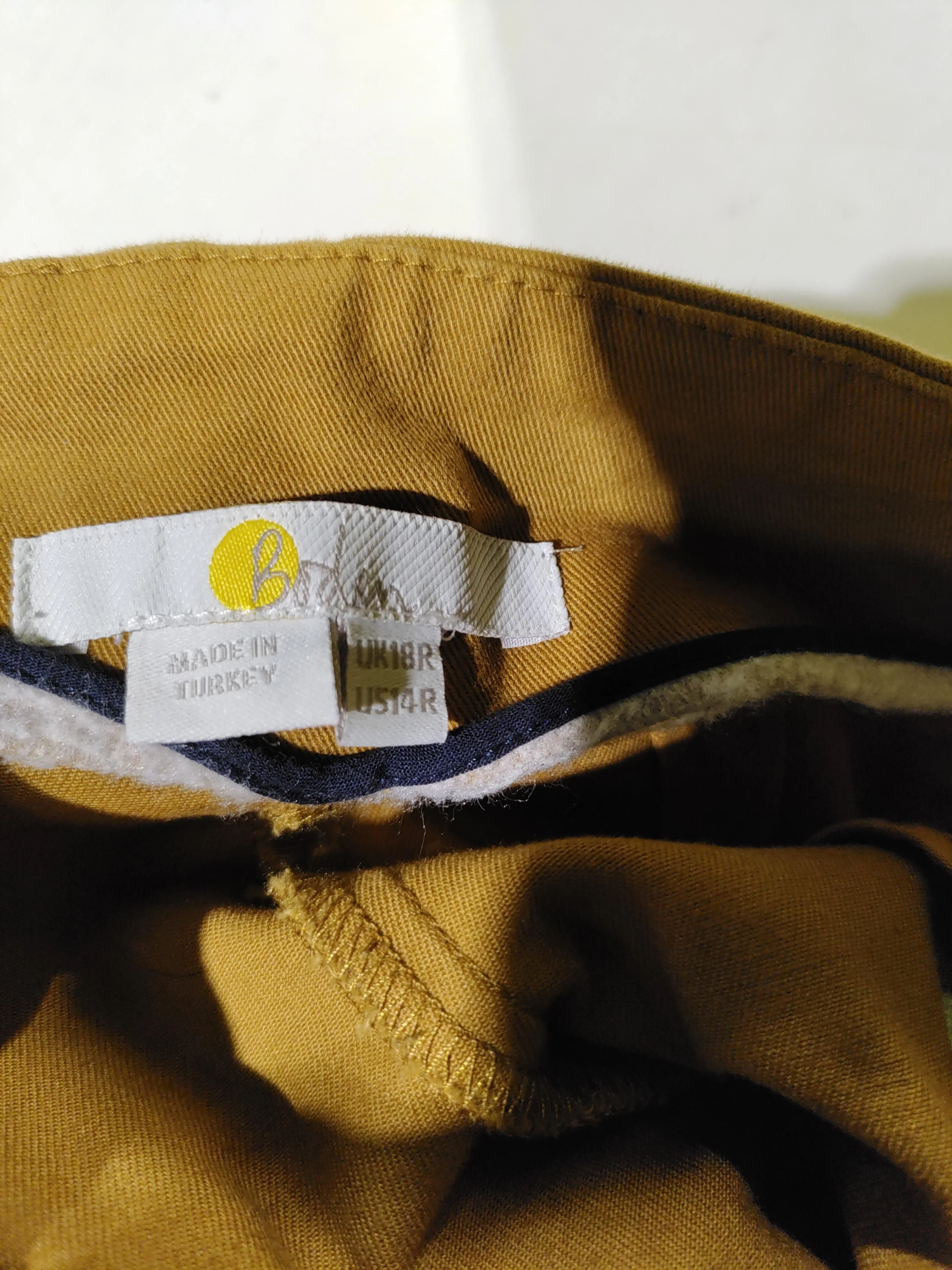 Boden Women's Trousers UK 18 Tan 100% Other Tapered Cropped - Image 5