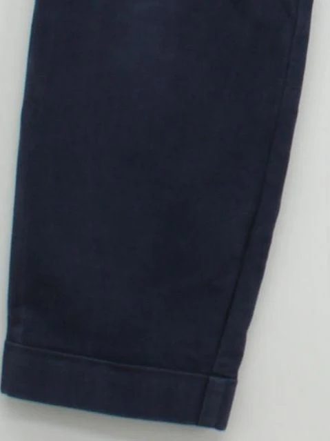 Boden Women's Trousers UK 6 Blue Cotton with Elastane Tapered Cropped - Image 4
