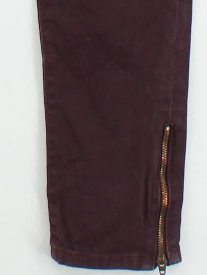 Boden Women's Trousers UK 8 Red Cotton with Elastane Skinny Chino - Image 4