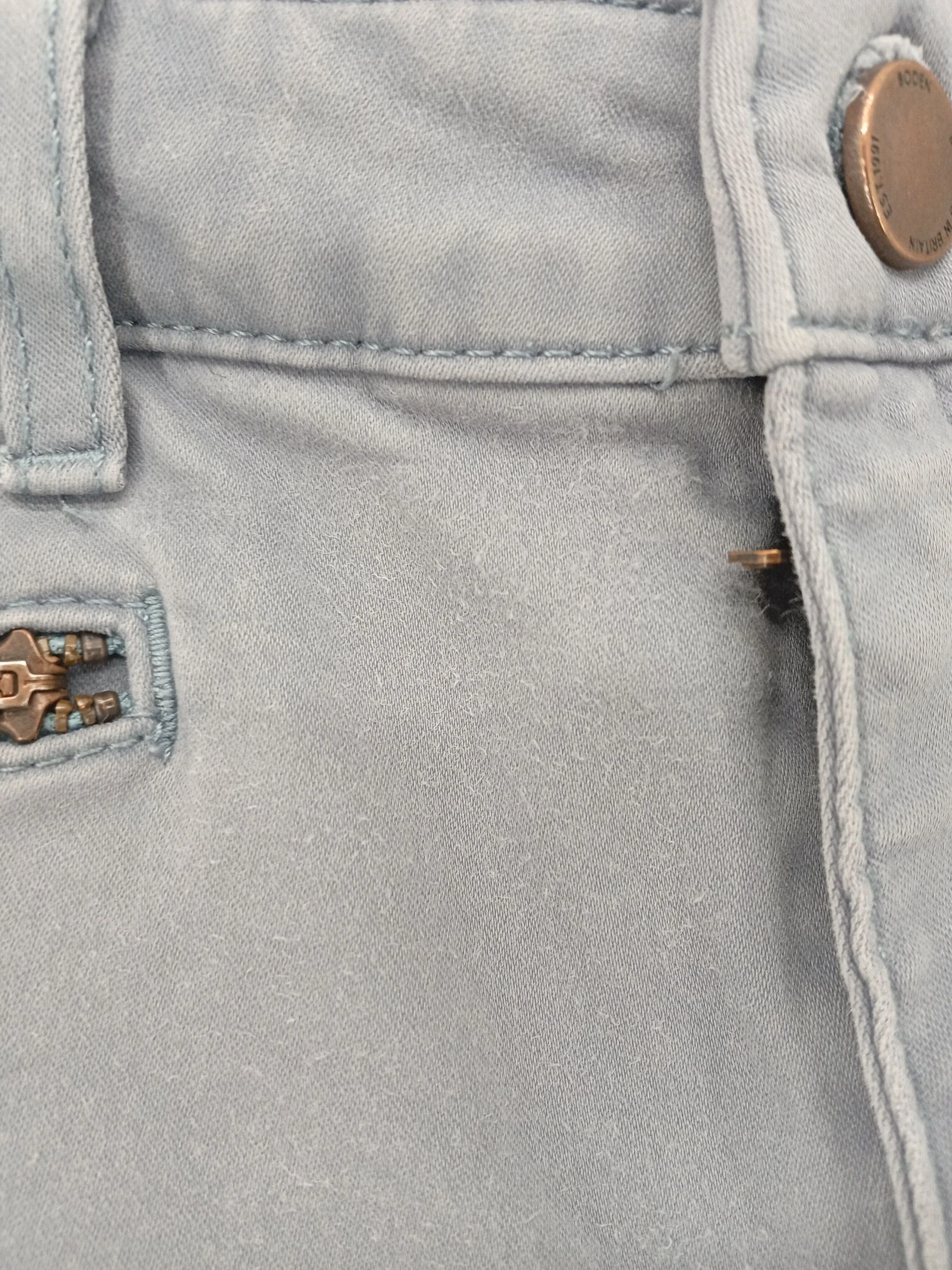 Boden Women's Trousers W 30 in Blue Cotton with Elastane Skinny Chino - Image 5