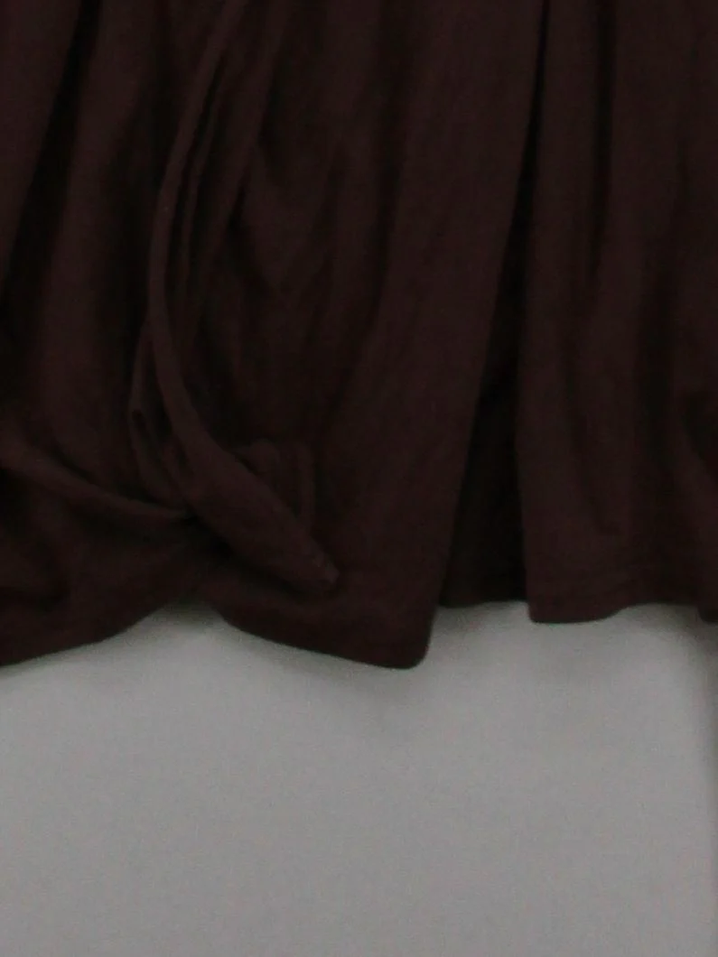 Boden Wrap Midi Dress M in Brown - Image 4