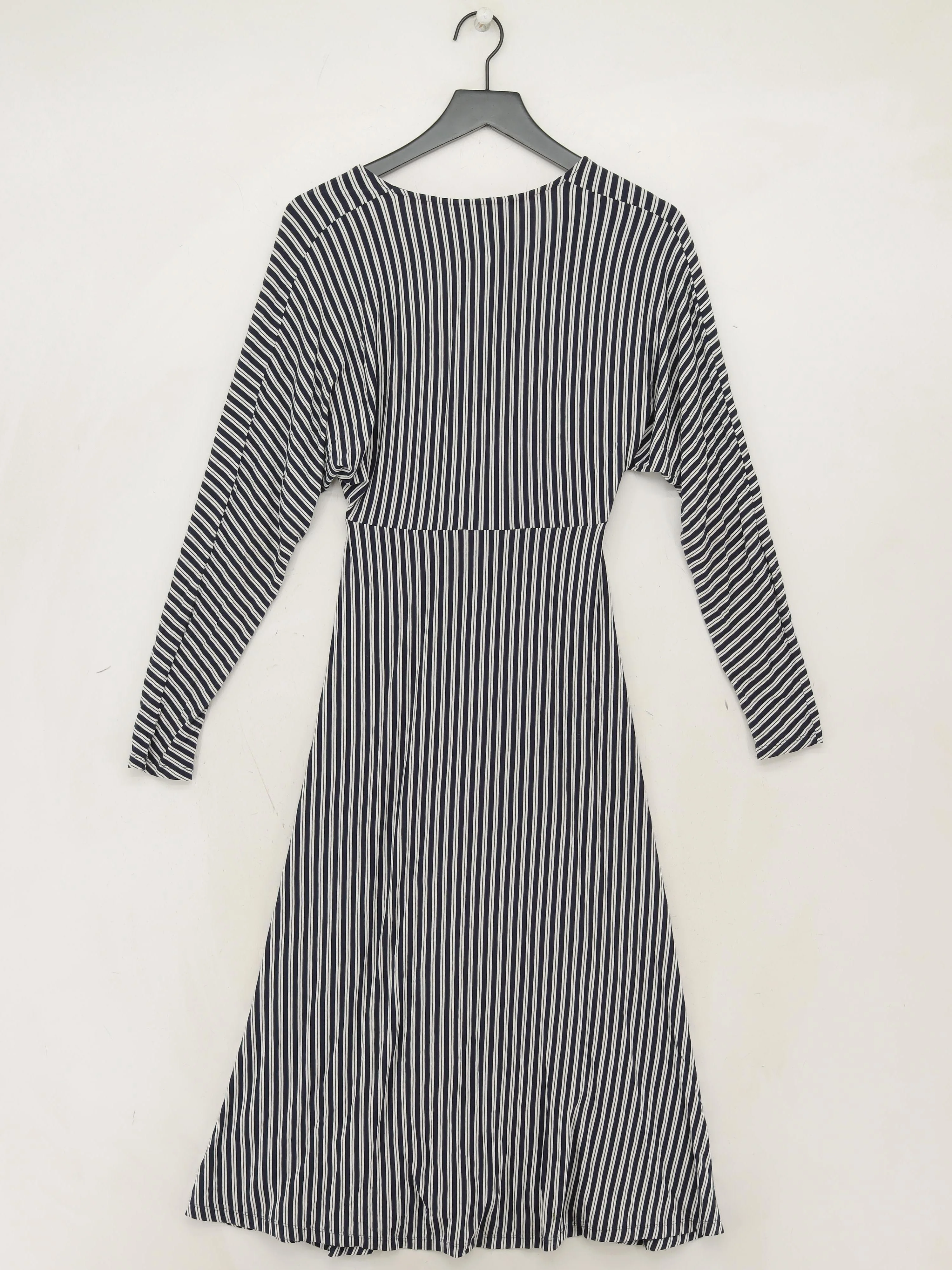 Boden Wrap Midi Dress UK10 in Blue - Image 2
