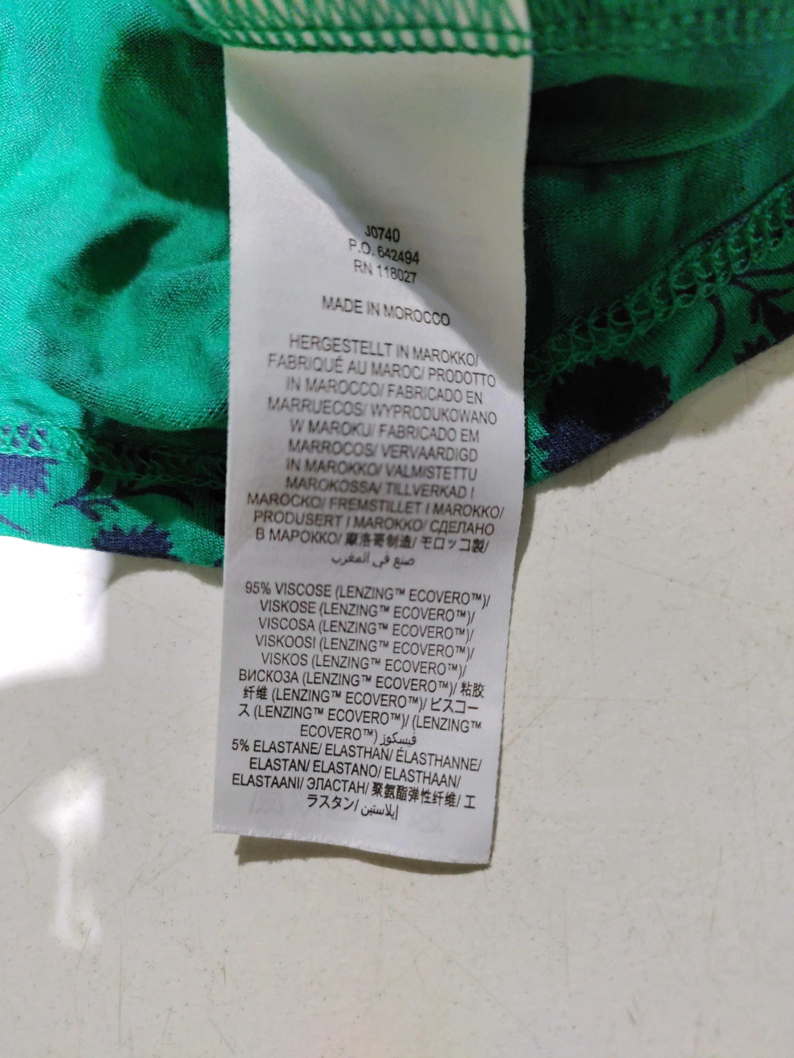 Boden Wrap Midi Dress UK10 in Green - Image 6