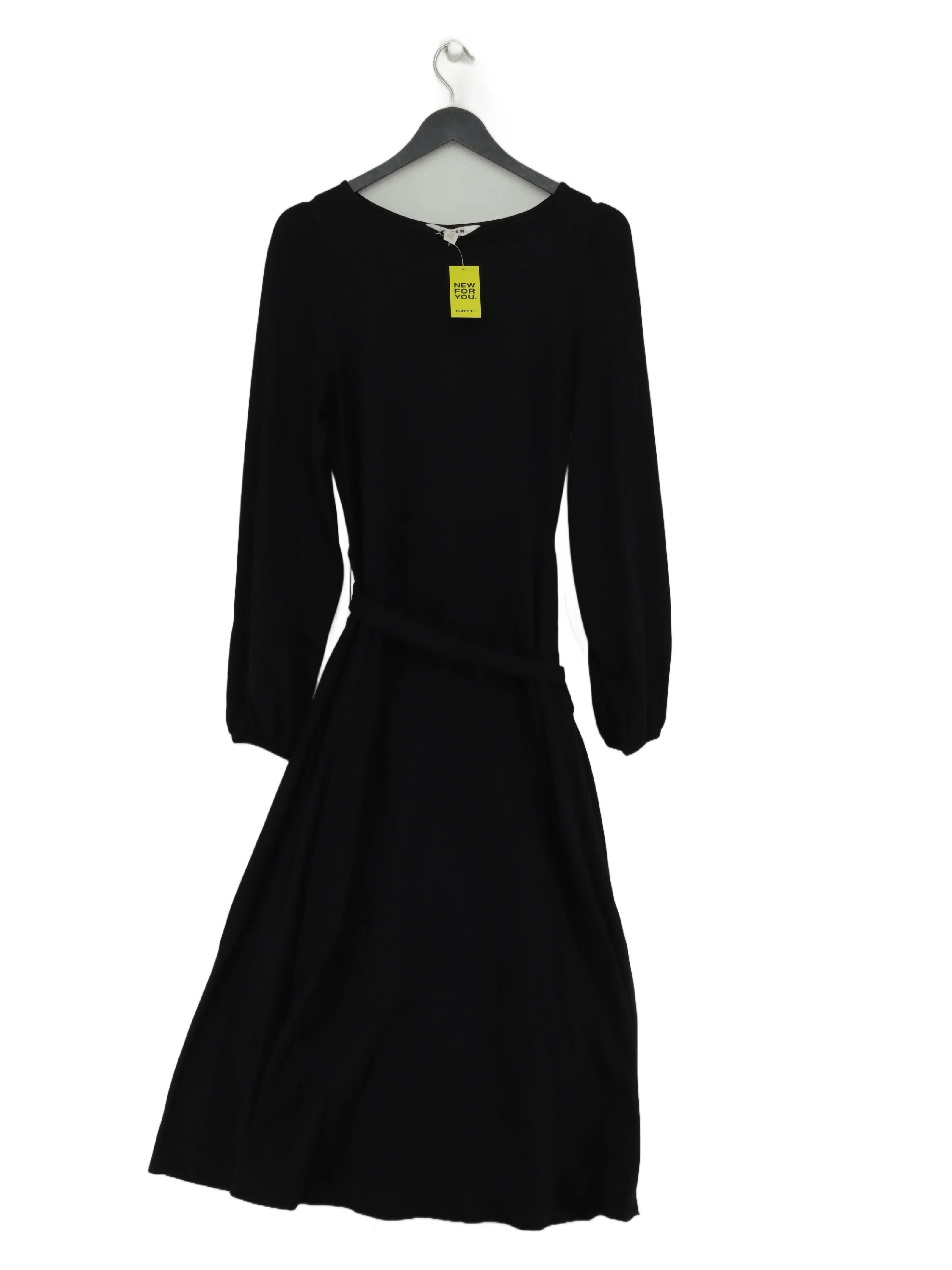 Boden Wrap Midi Dress UK12 in Black