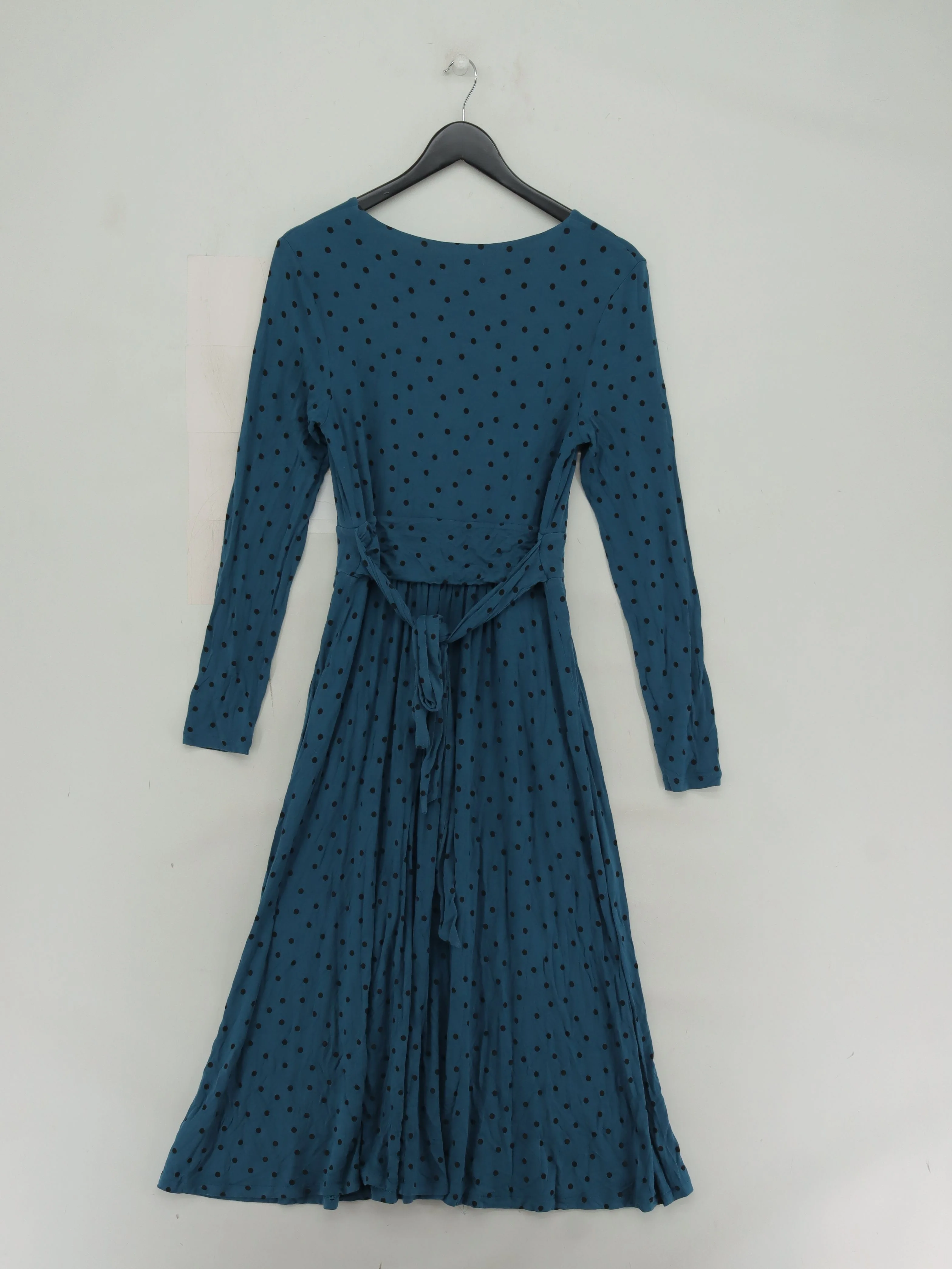 Boden Wrap Midi Dress UK12 in Blue - Image 2