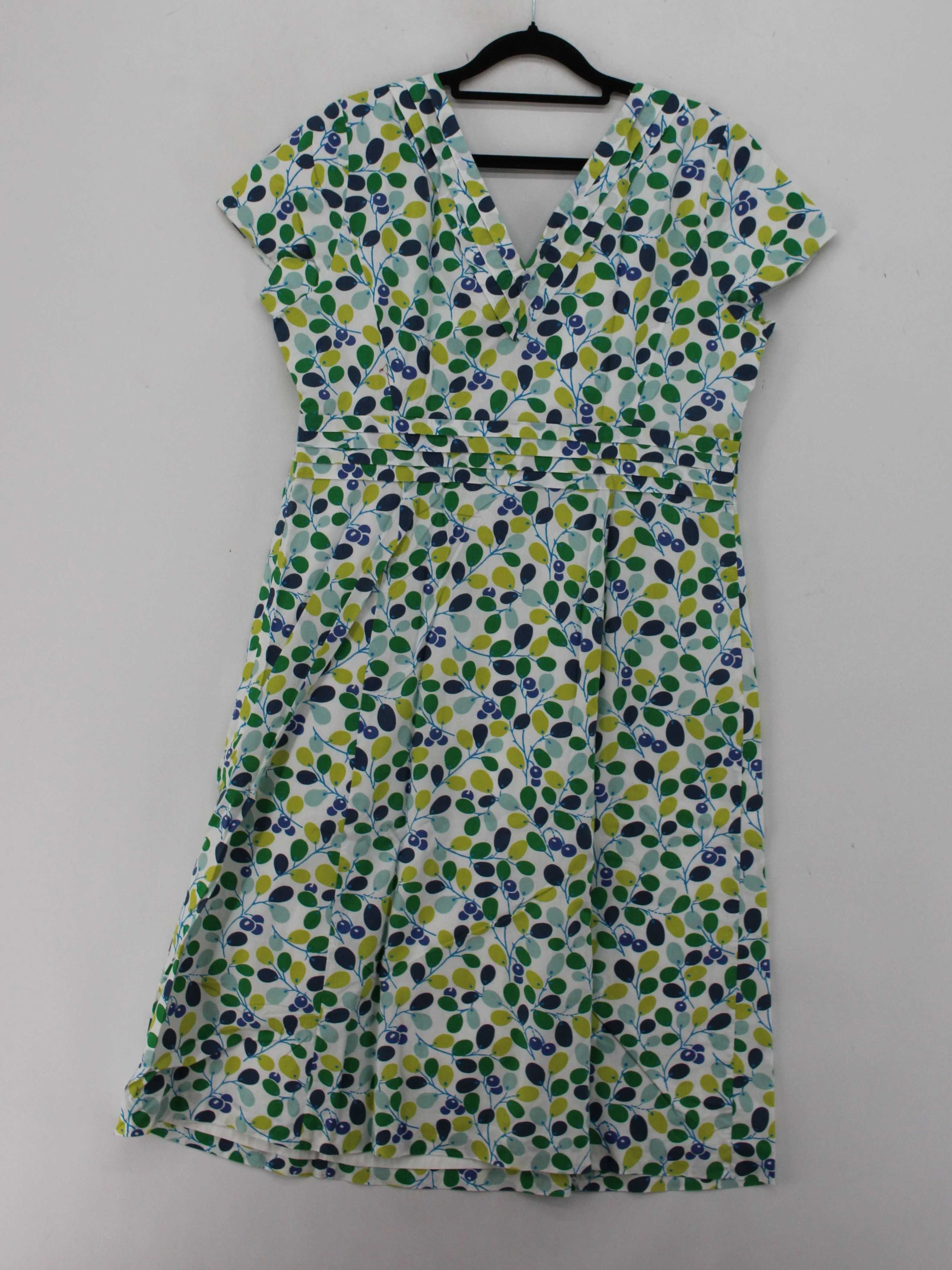 Boden Wrap Midi Dress UK12 in White - Image 2