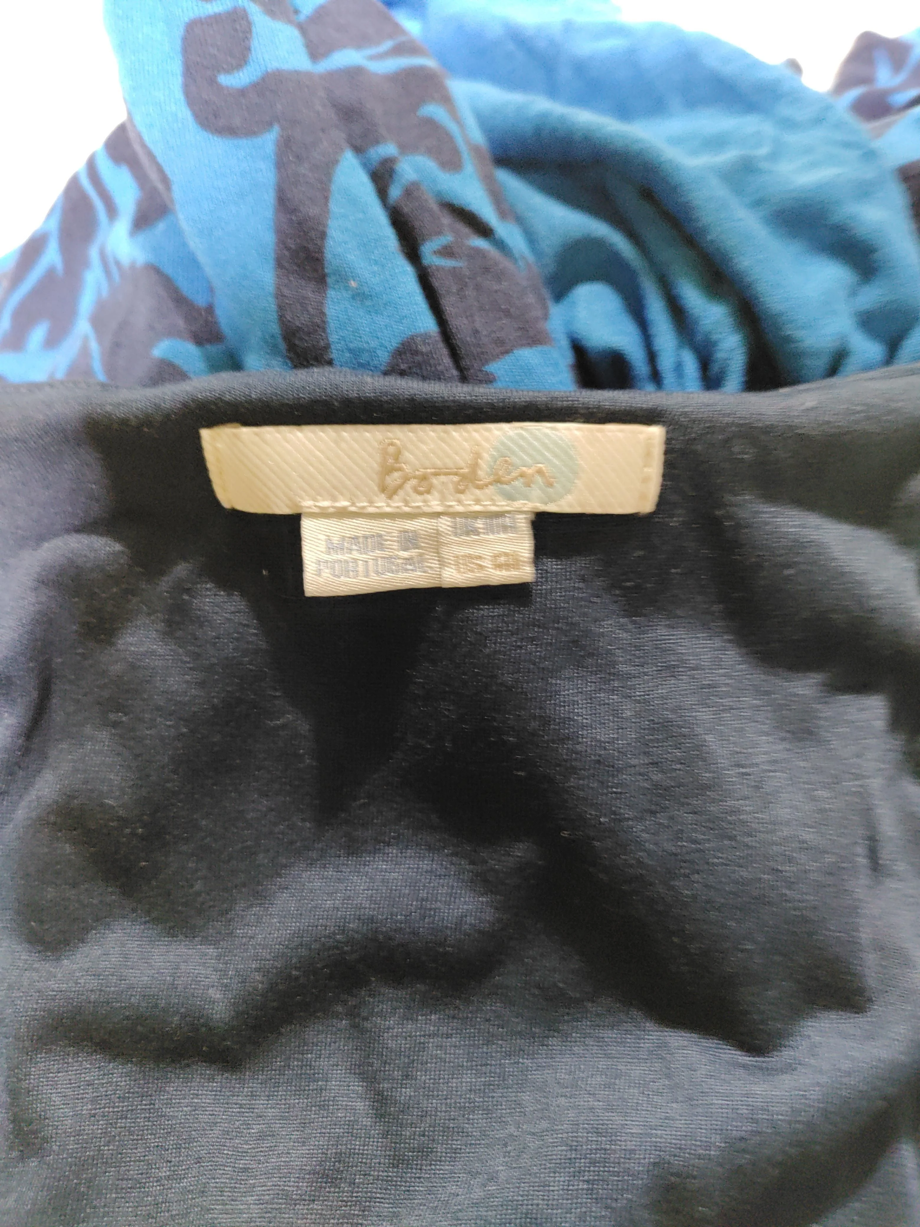 Boden Wrap Mini Dress UK10 in Blue - Image 5