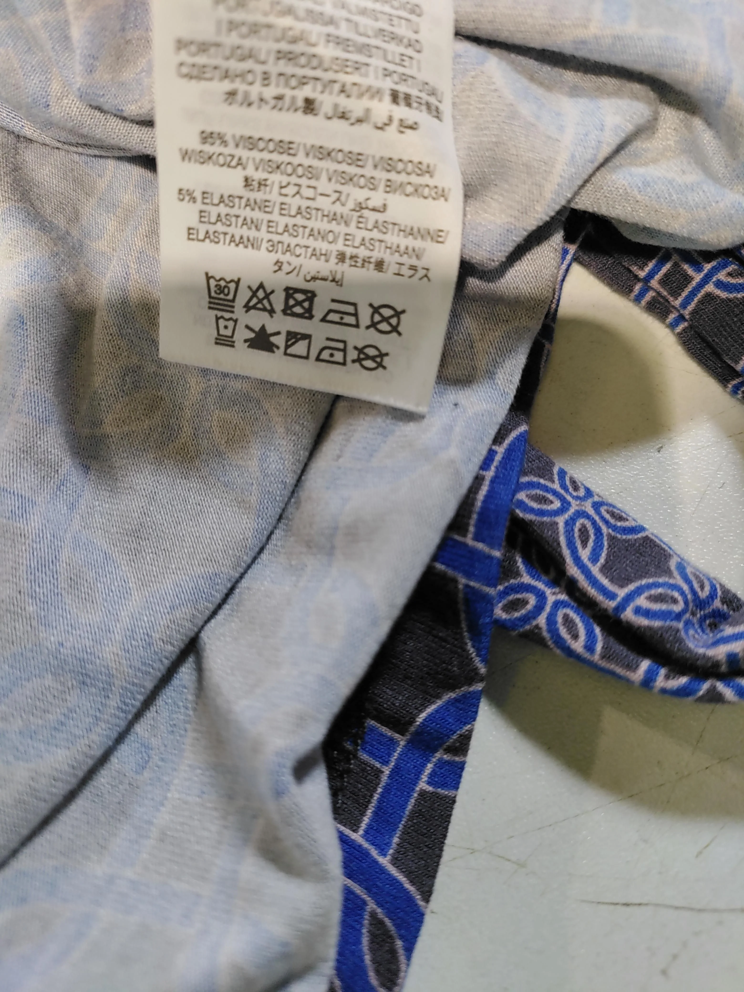 Boden Wrap Mini Dress UK12 in Blue - Image 6