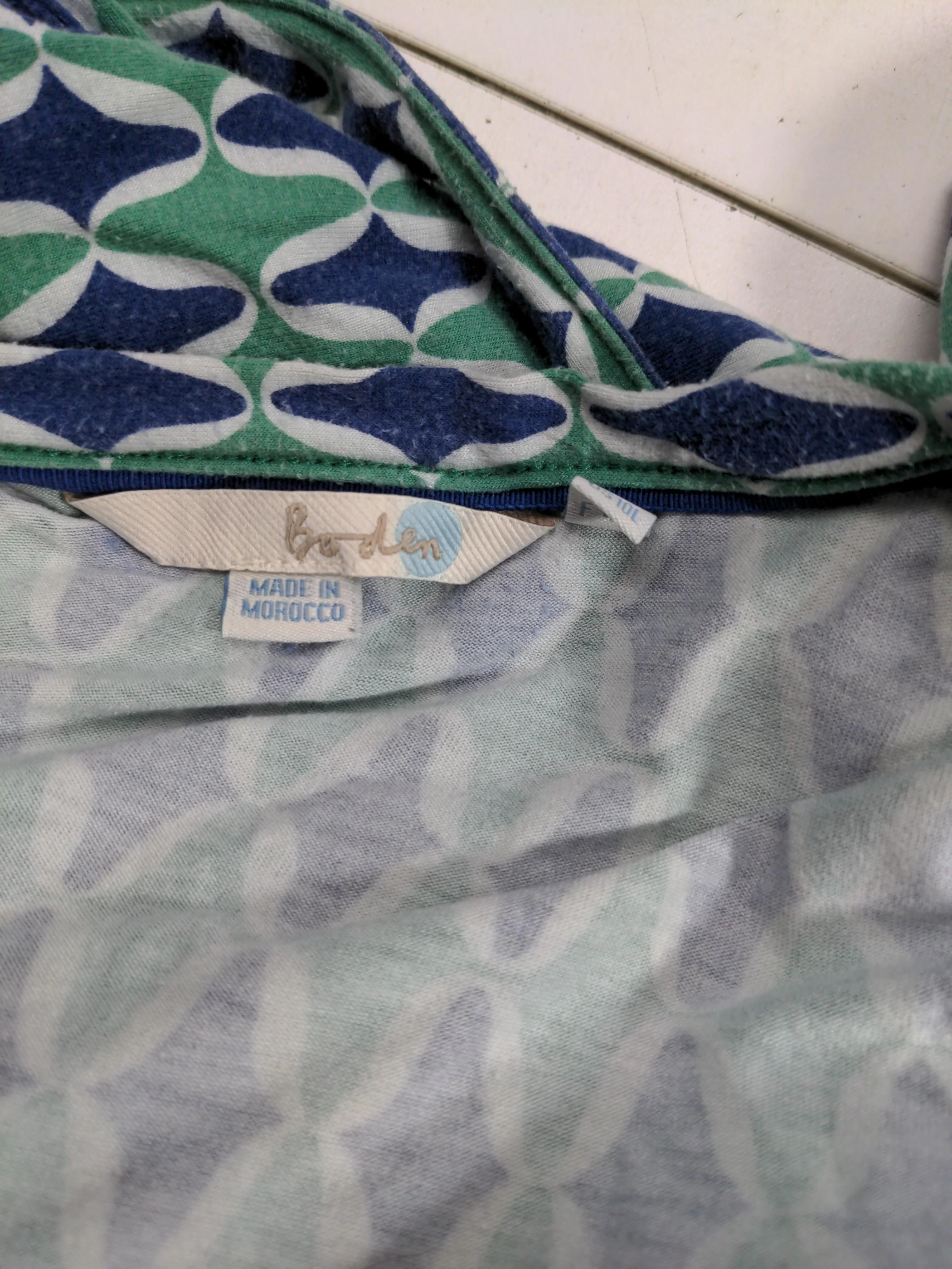 Boden Wrap Mini Dress UK14 in Multi - Image 6