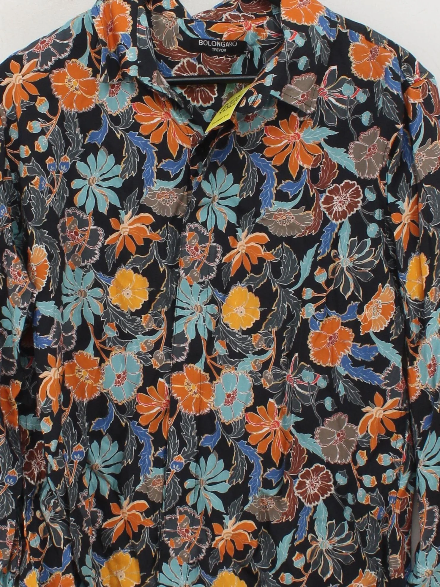 Bolongaro Trevor Men's Shirt M Multi Floral 100% Viscose Basic - Image 3