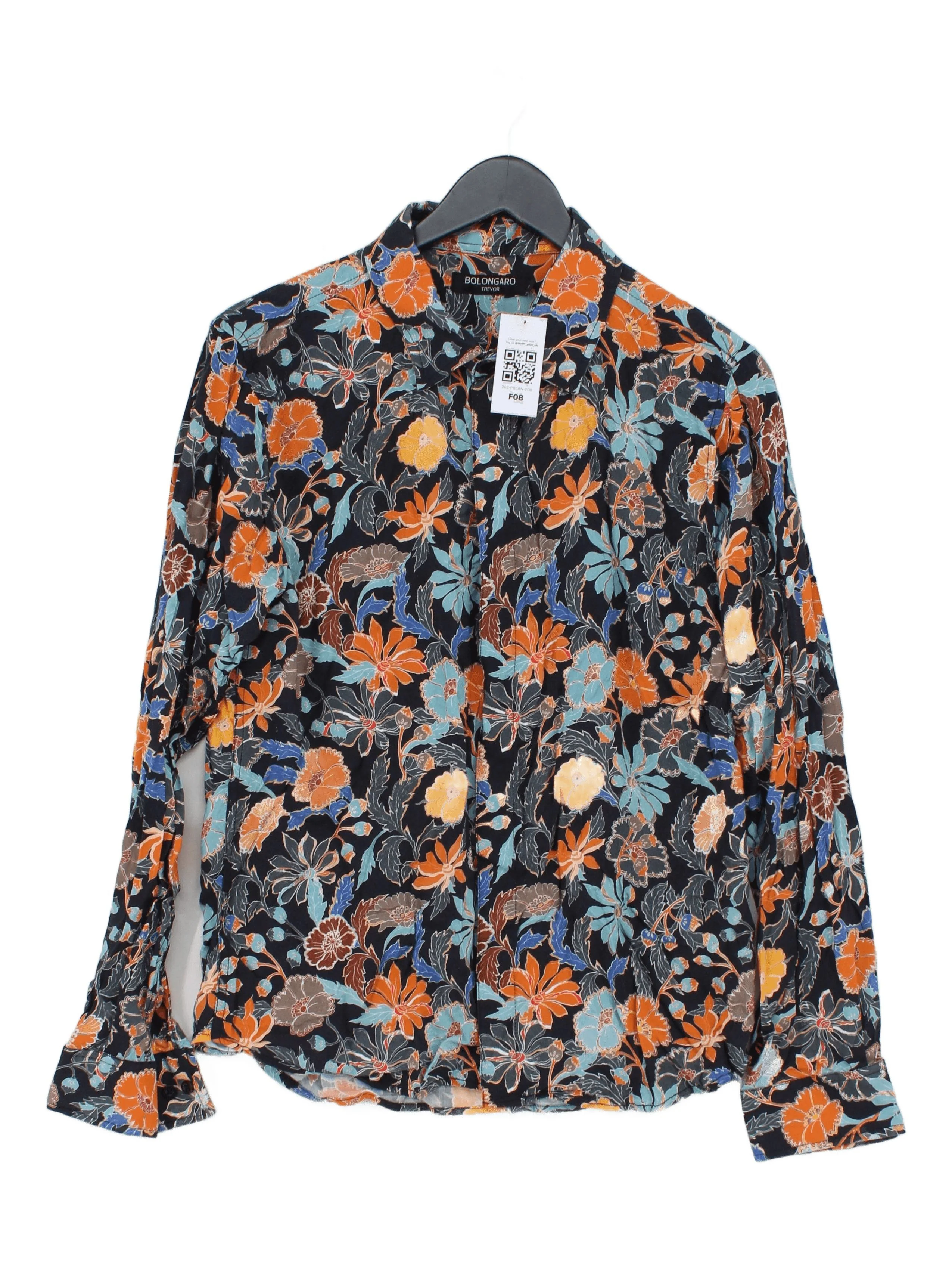 Bolongaro Trevor Men's Shirt M Multi Floral 100% Viscose Basic