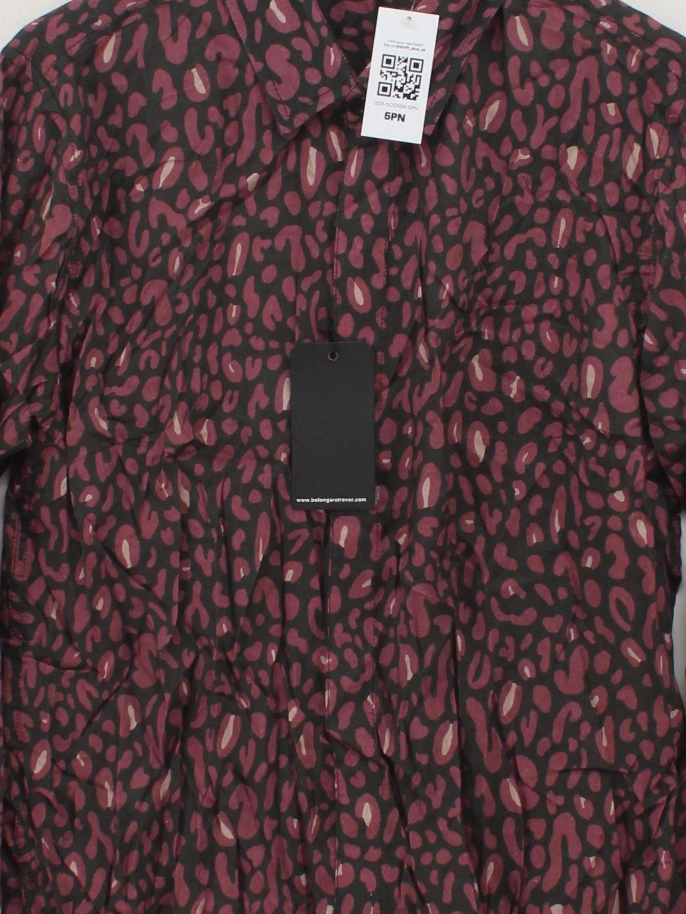 Bolongaro Trevor Women's Shirt M Red 100% Other Basic - Image 3