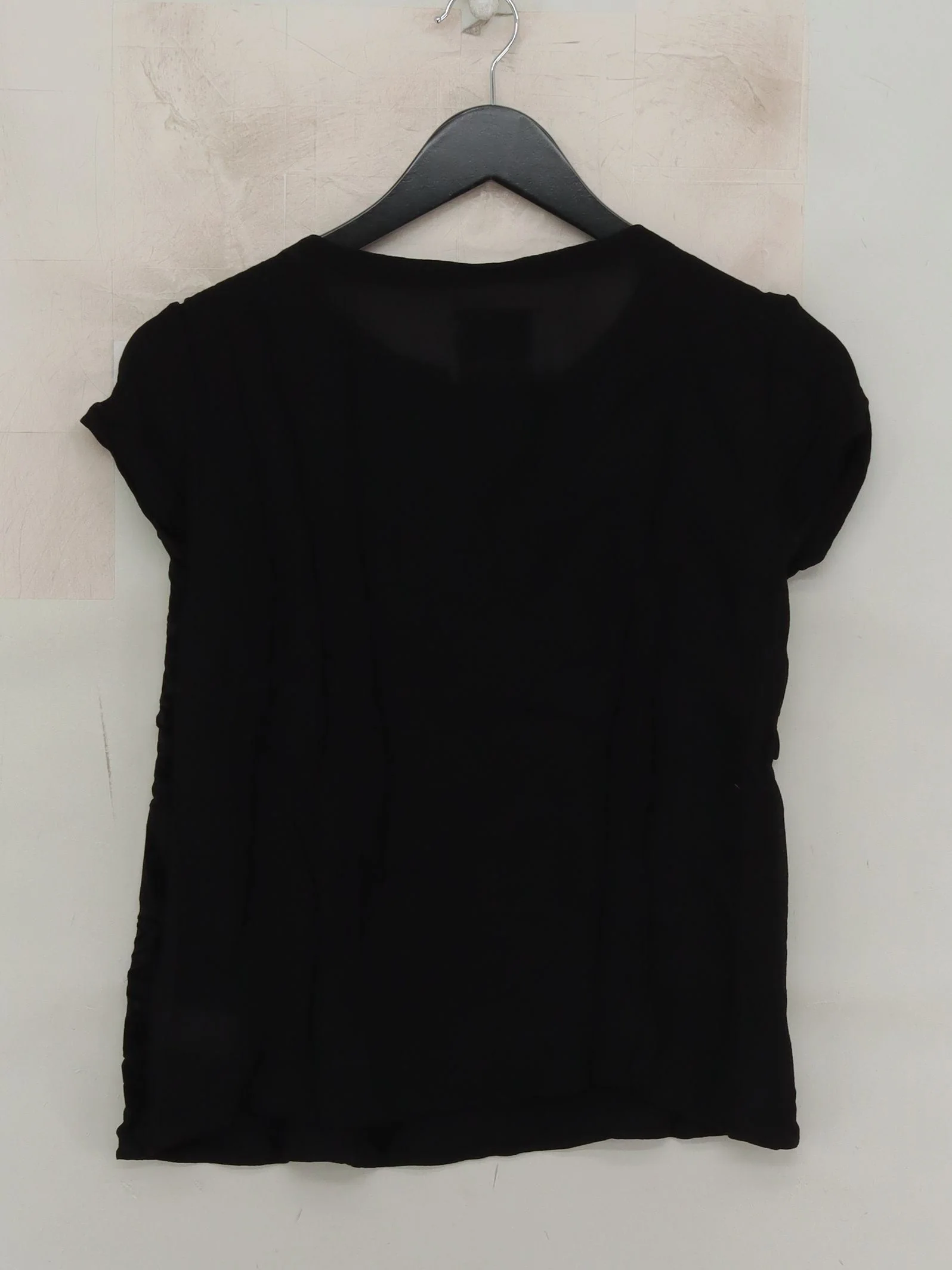 Bolongaro Trevor Women's T-Shirt UK 10 Black 100% Viscose Basic - Image 2