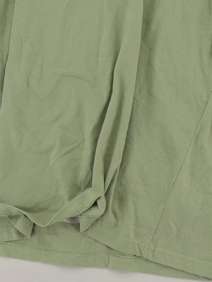 Bolongaro Trevor Women's T-Shirt XL Green Cotton with Polyester Basic - Image 4