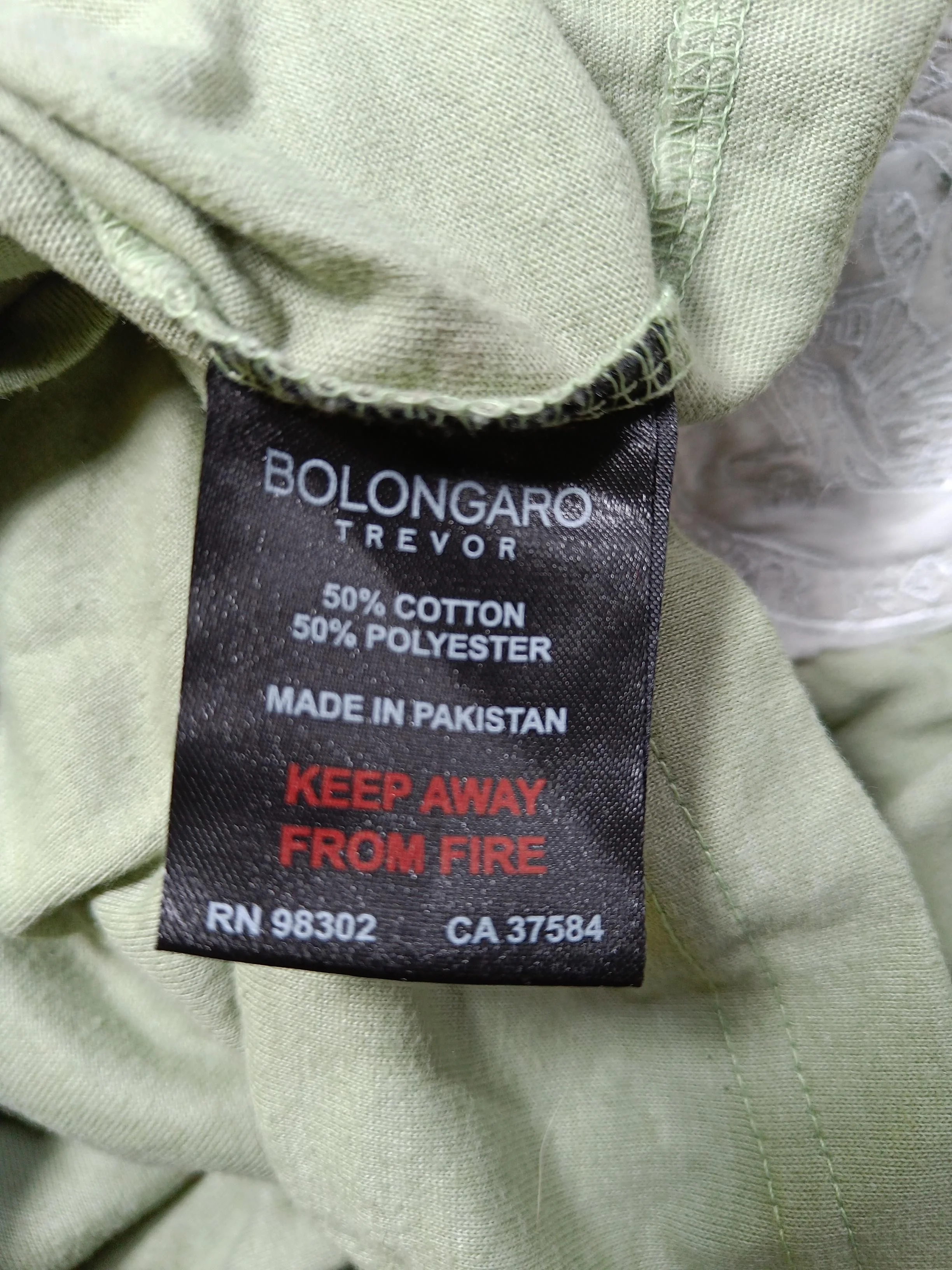 Bolongaro Trevor Women's T-Shirt XL Green Cotton with Polyester Basic - Image 6