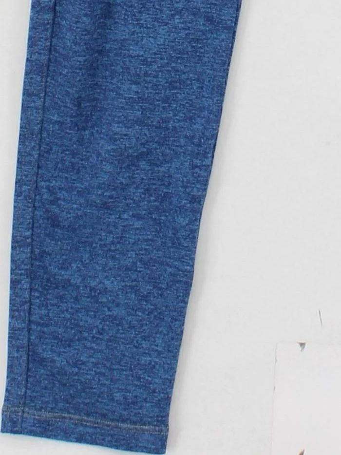 Bombshell Women's Leggings M Blue Polyester with Spandex Full length - Image 4