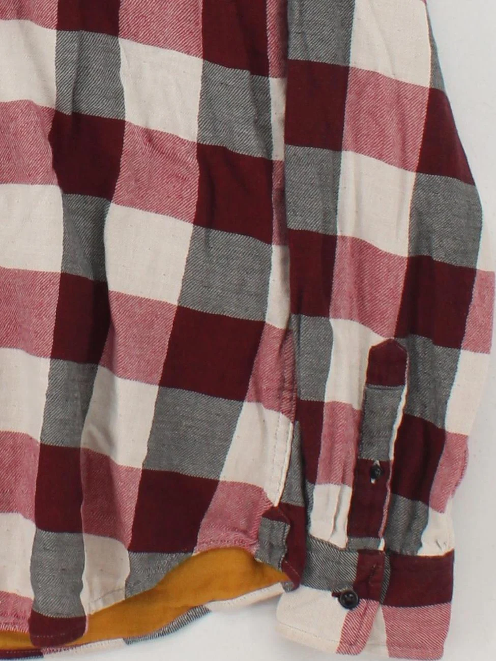 Born Men's Shirt S Multi Checkered 100% Cotton Basic - Image 4