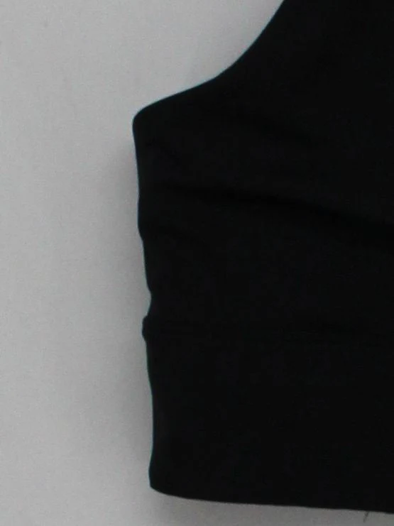 Born Nouli Women's Top S Black Polyester with Spandex Cropped - Image 4