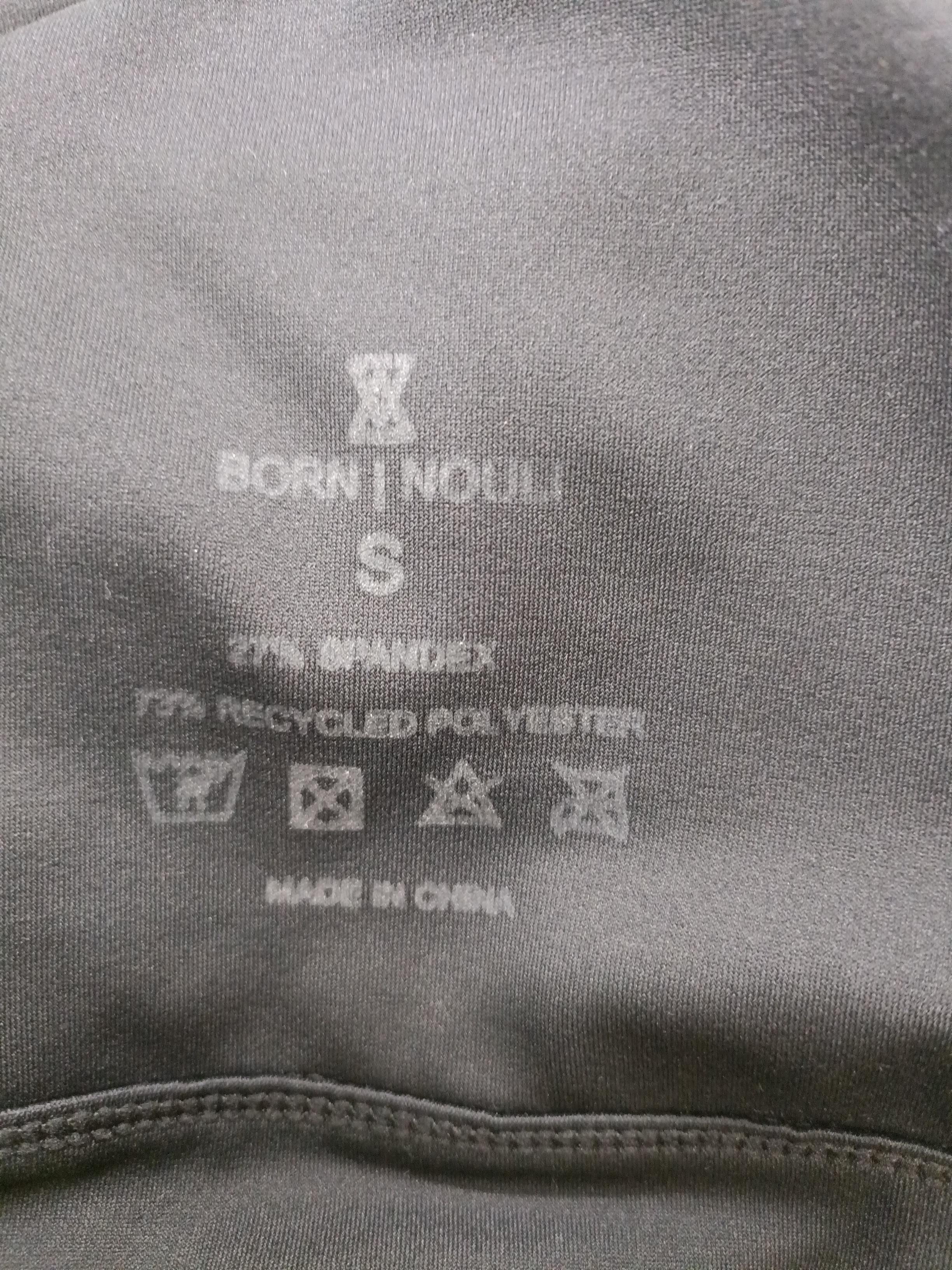 Born Nouli Women's Top S Black Polyester with Spandex Cropped - Image 6