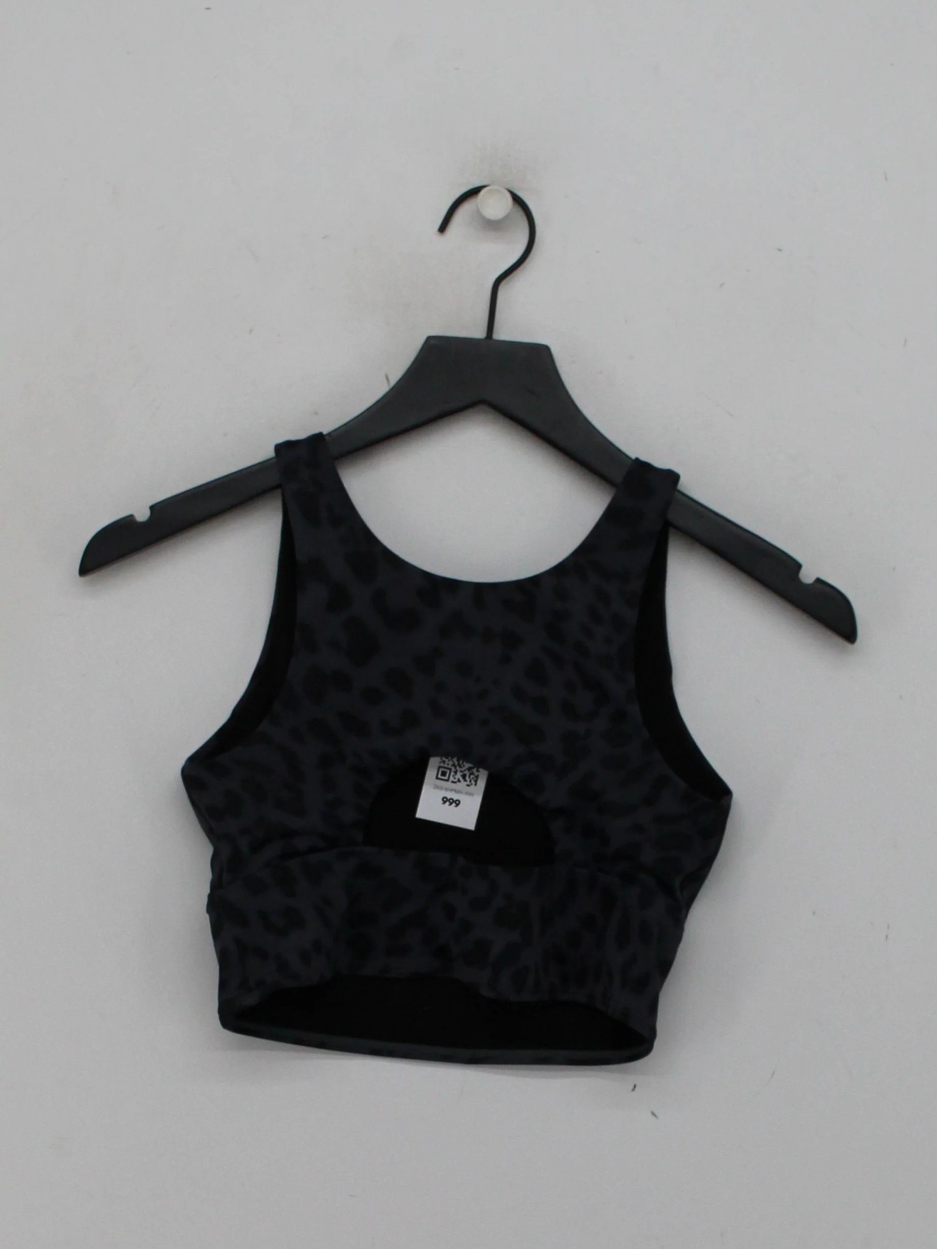 Born Nouli Women's Top S Grey Polyester with Spandex Cropped - Image 2
