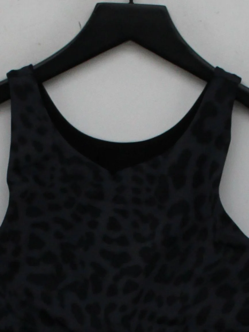 Born Nouli Women's Top S Grey Polyester with Spandex Cropped - Image 3