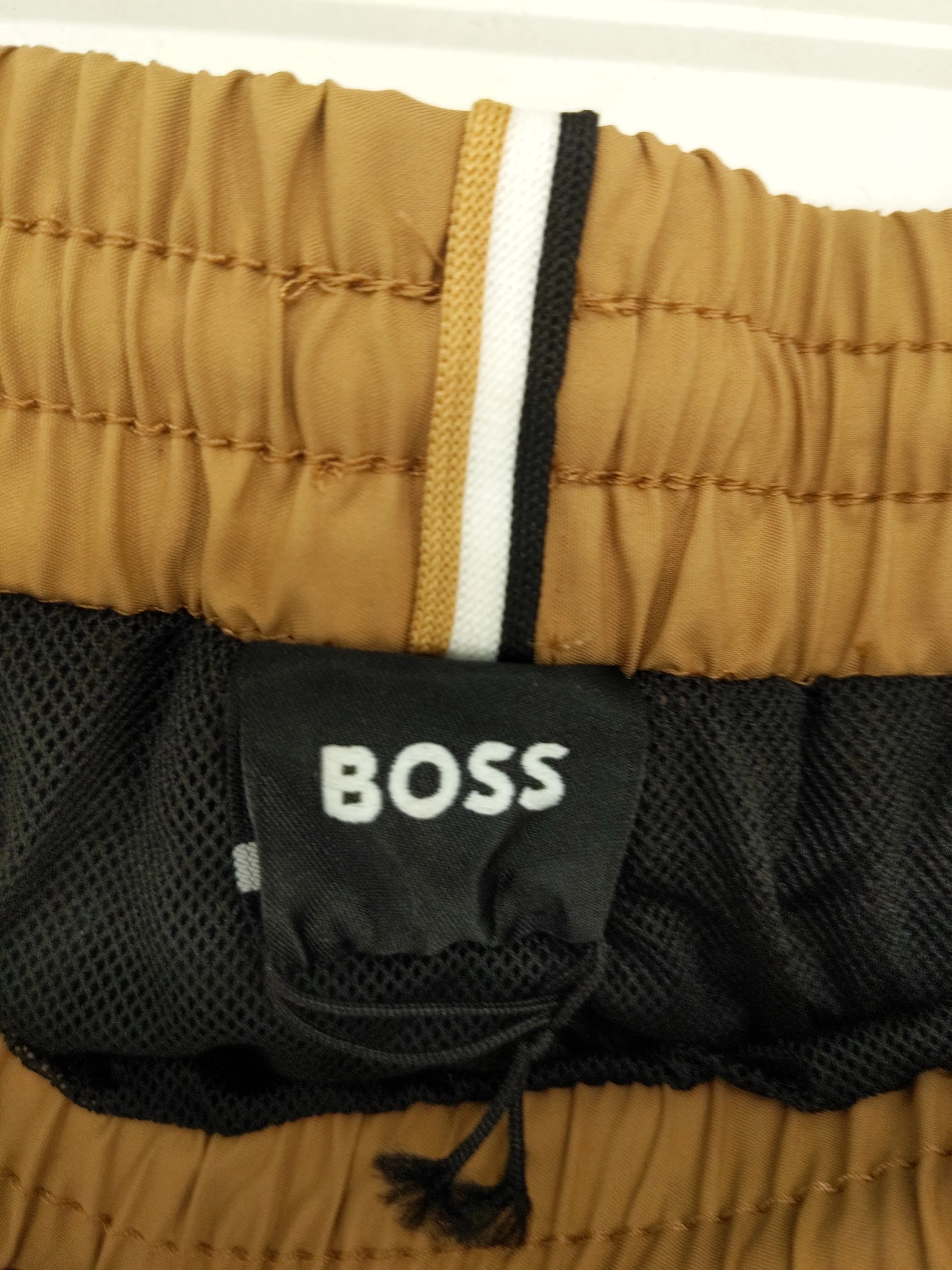 Boss athletic swim trunks in black RRP £45 - Image 5