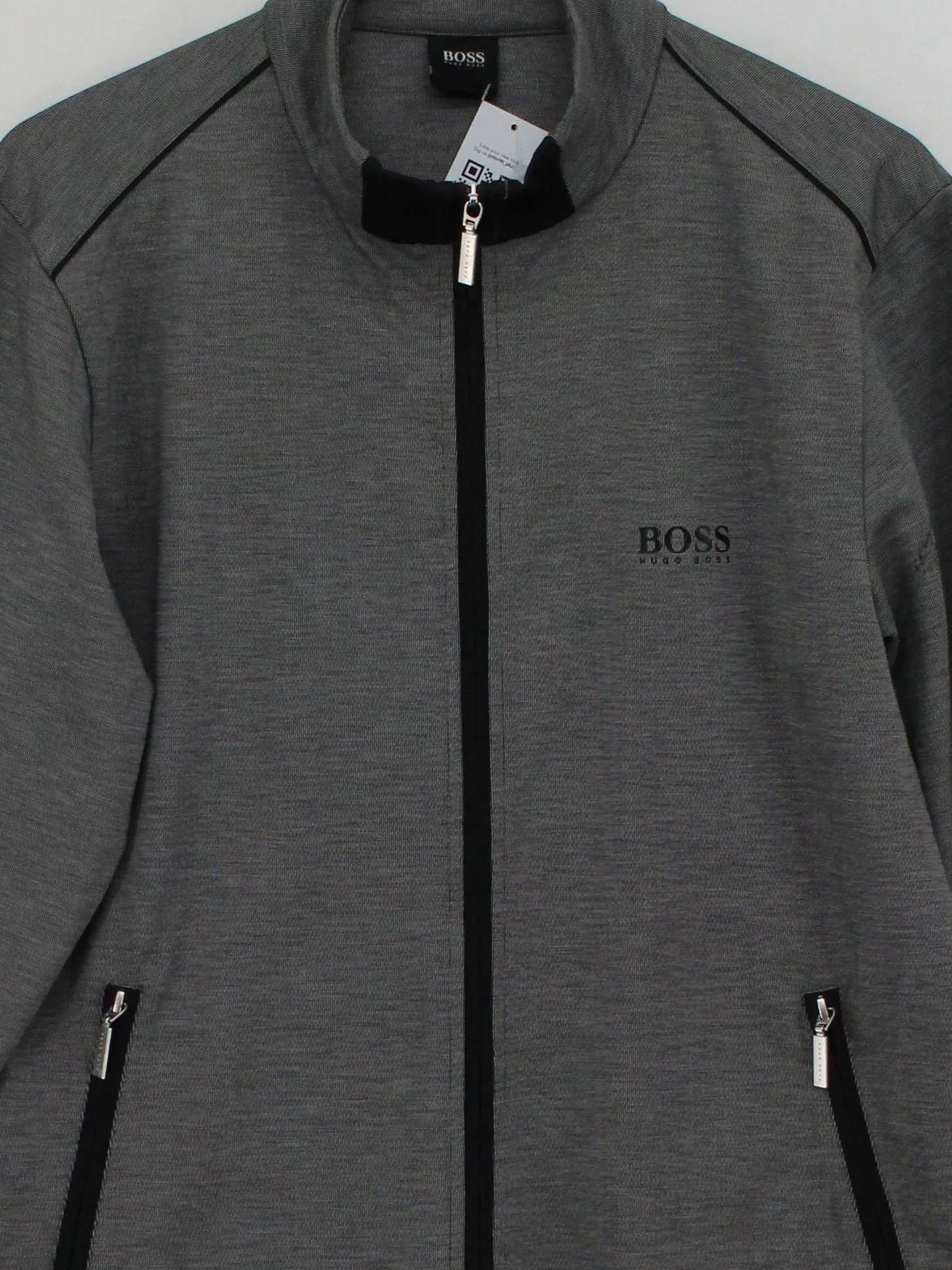 Boss Bomber Jacket jacket grey - Image 3