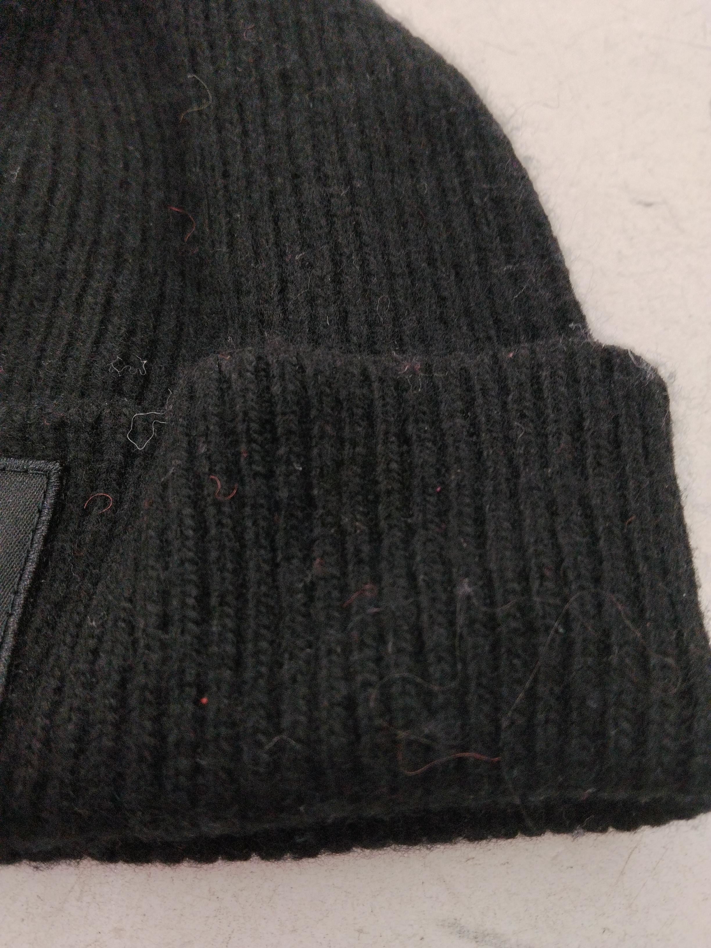 Boss Men's Hat M Black 100% Wool Beanie - Image 3