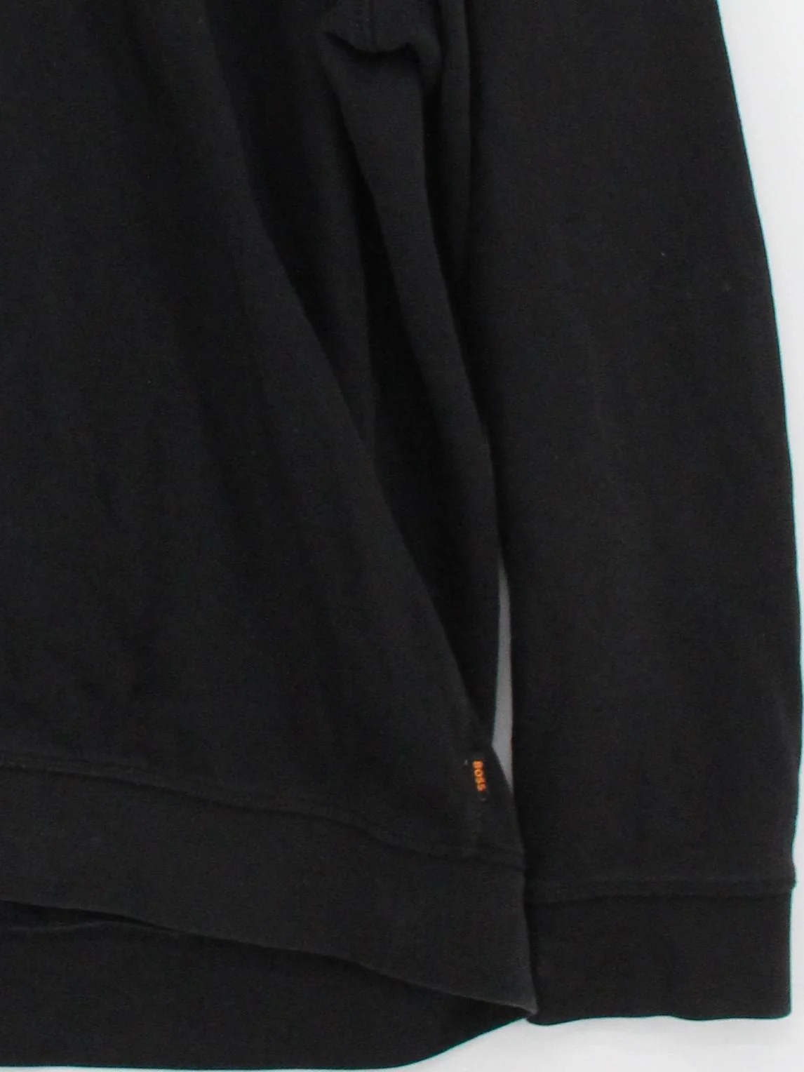 Boss Men's Hoodie L Black 100% Cotton Pullover - Image 4