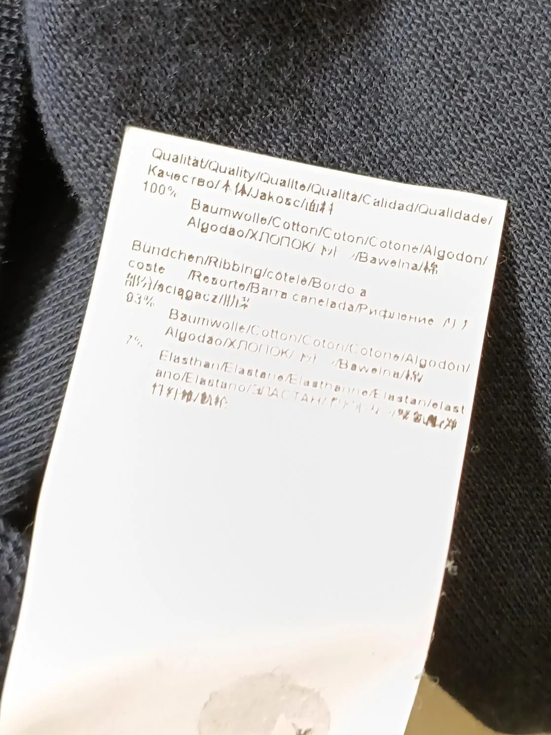 Boss Men's Hoodie L Blue Cotton with Elastane Pullover - Image 6
