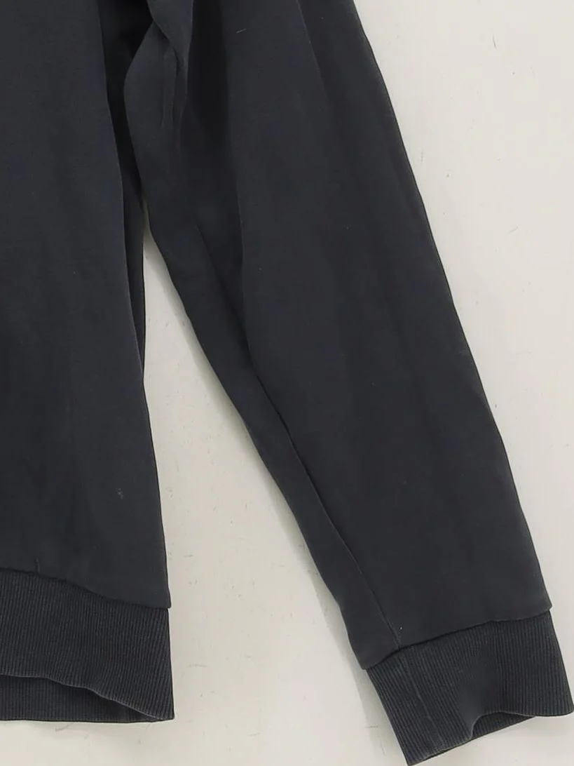 Boss Men's Hoodie L Grey Cotton with Polyamide Pullover - Image 4