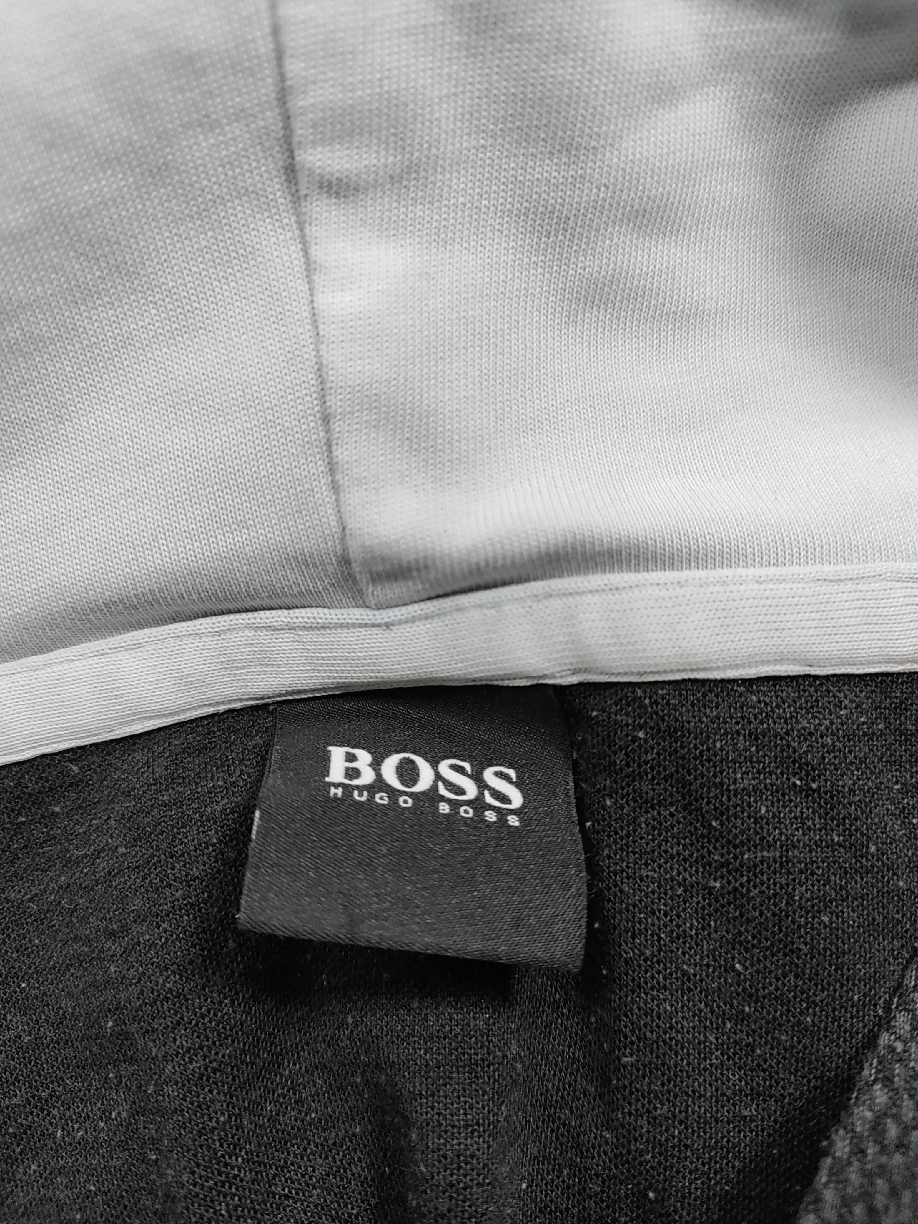 Boss Men's Hoodie XL Black Graphic 100% Other Pullover - Image 7