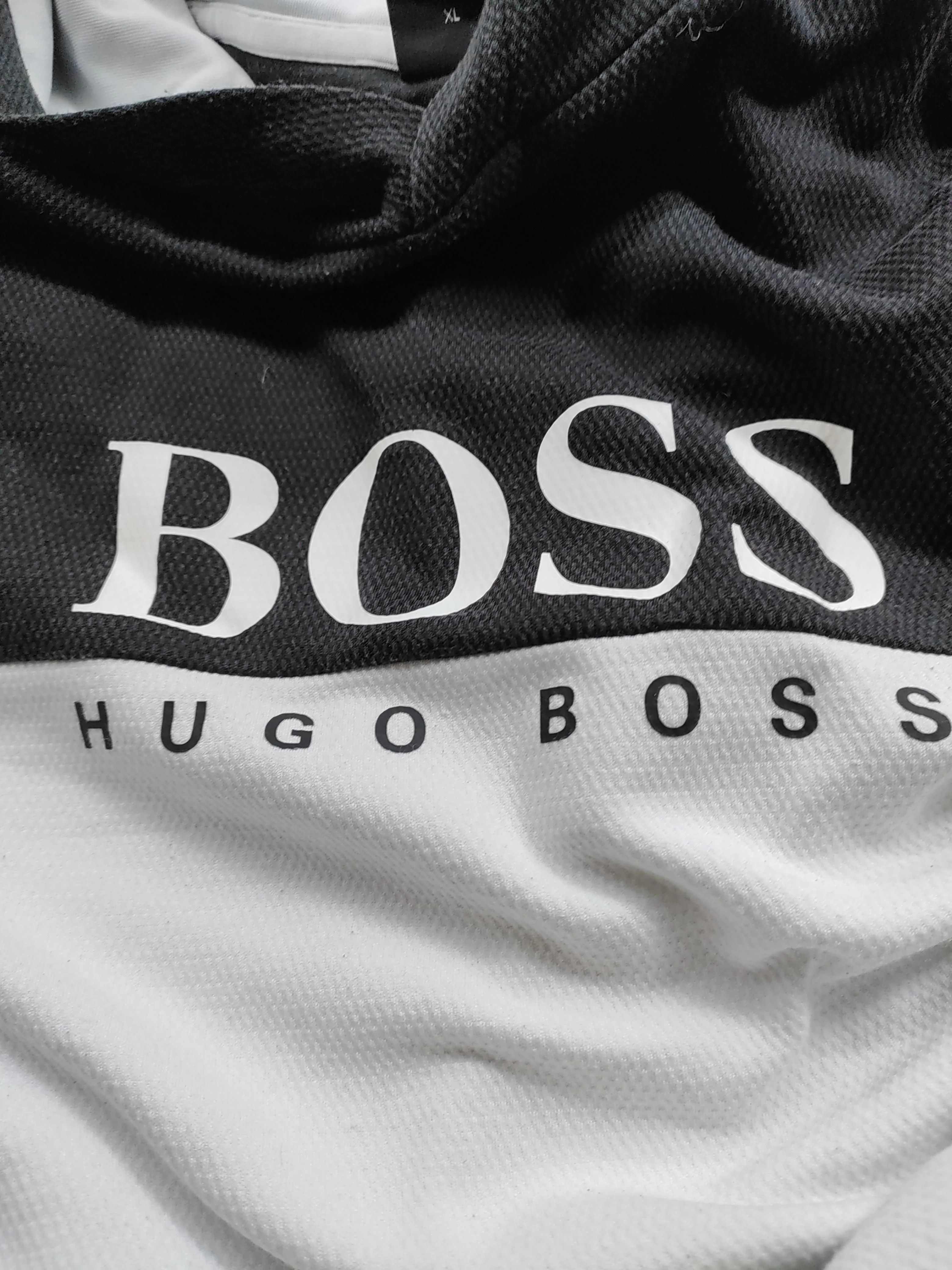 Boss Men's Hoodie XL Black Graphic 100% Other Pullover - Image 8