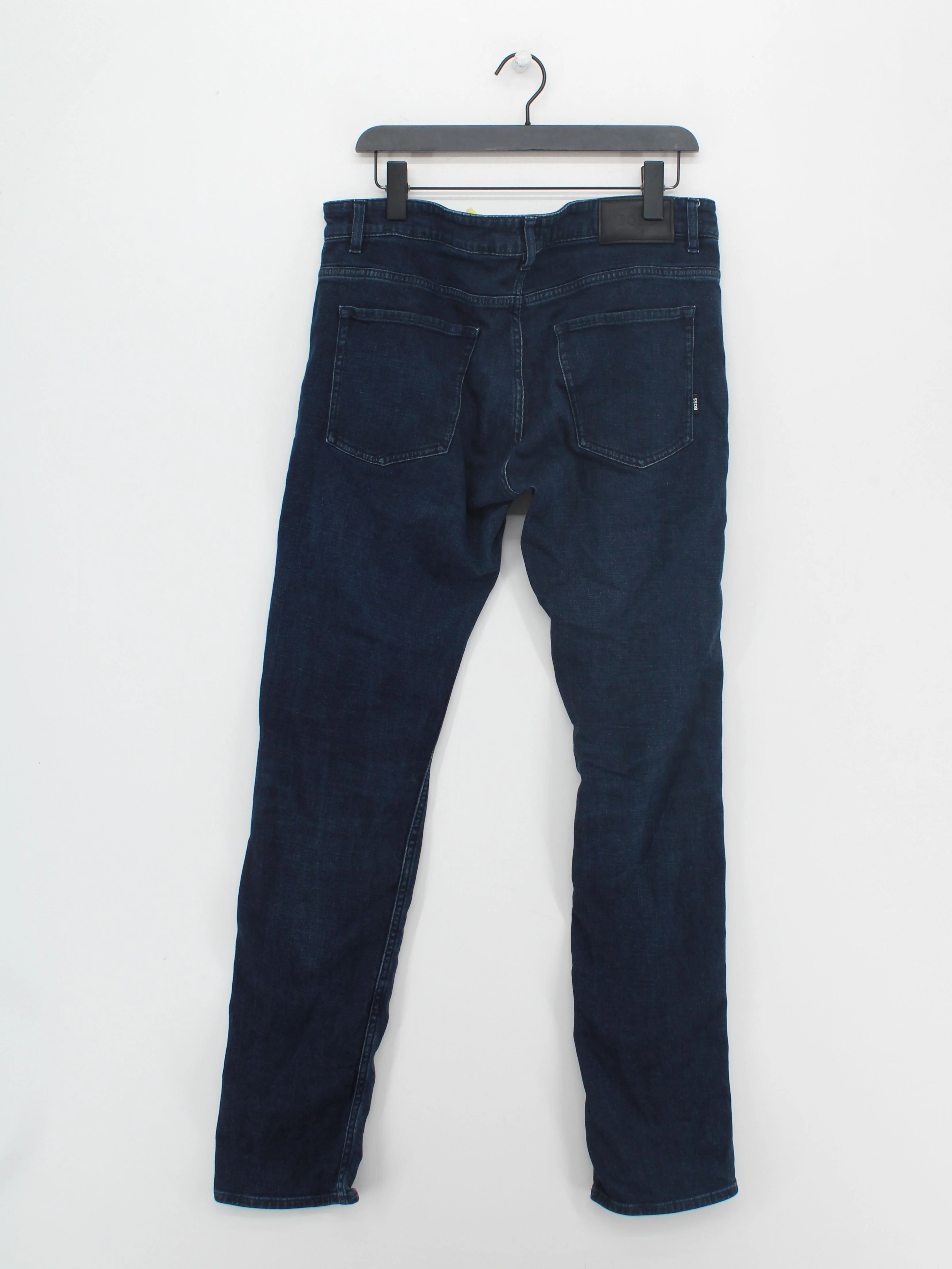 Boss Men's Jeans W 32 in Blue Cotton with Elastane Straight - Image 2