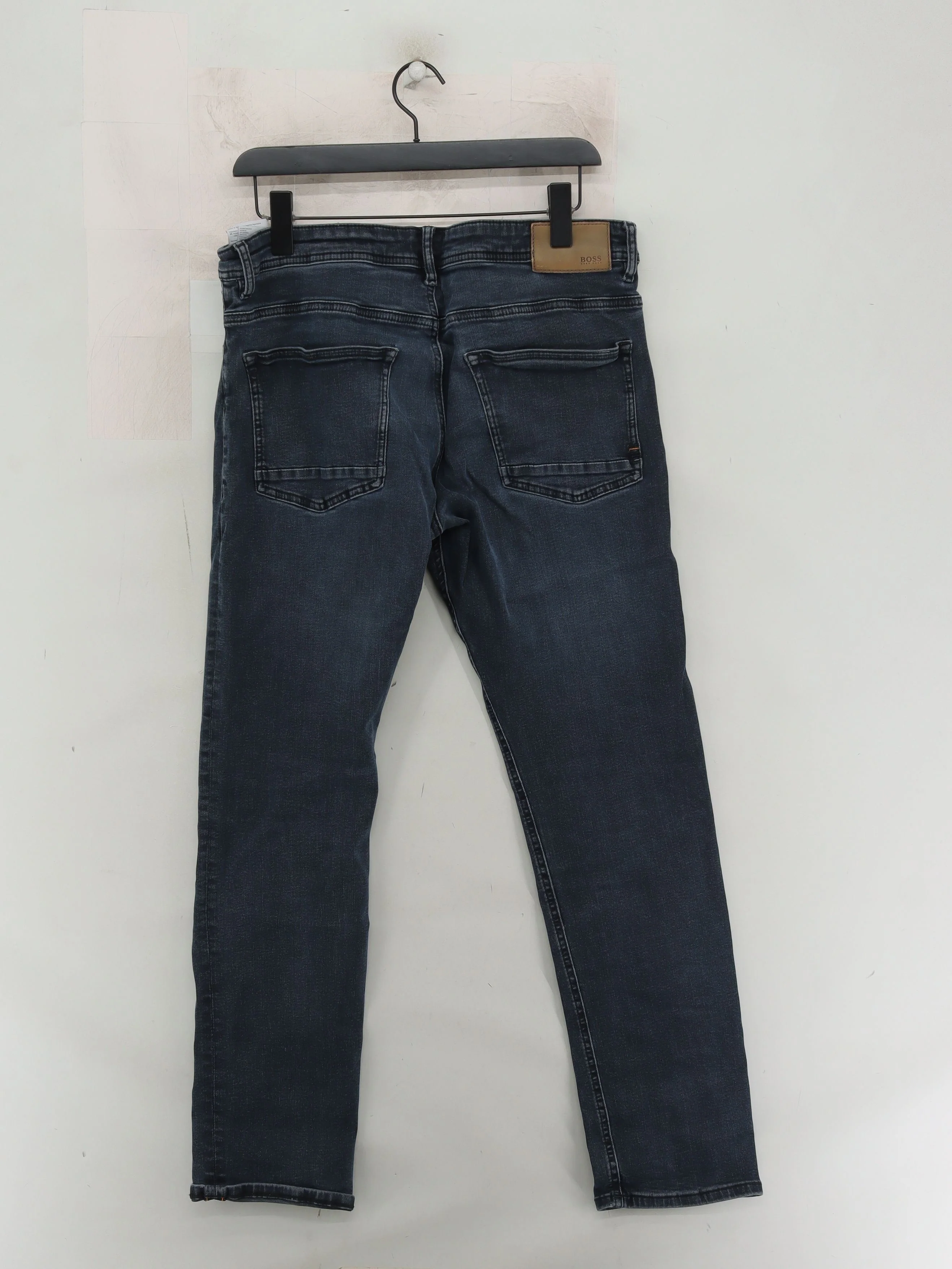 Boss Men's Jeans W 36 in Blue Cotton with Elastane Straight - Image 2