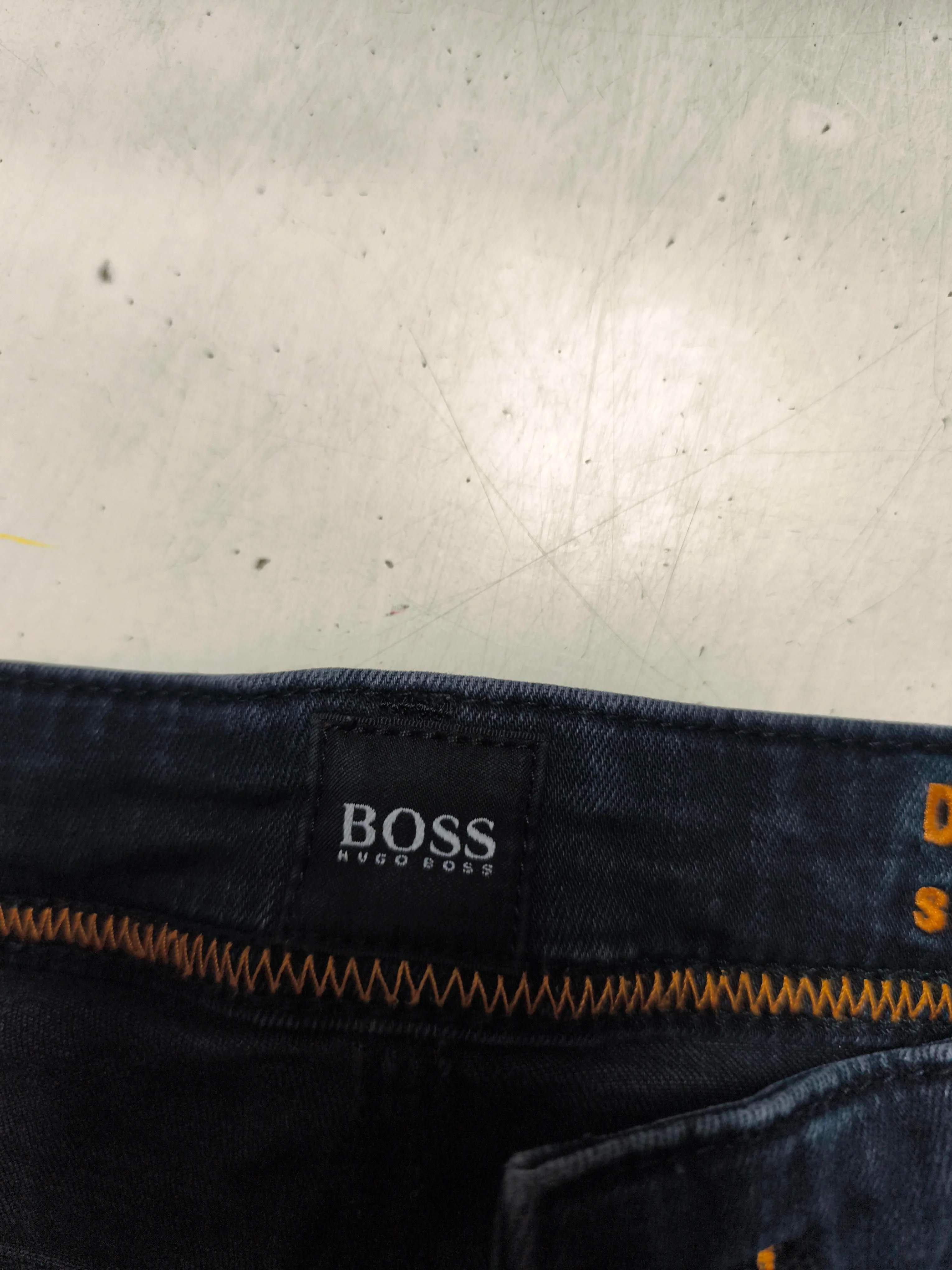 Boss Men's Jeans W 36 in Blue Cotton with Elastane Straight - Image 6