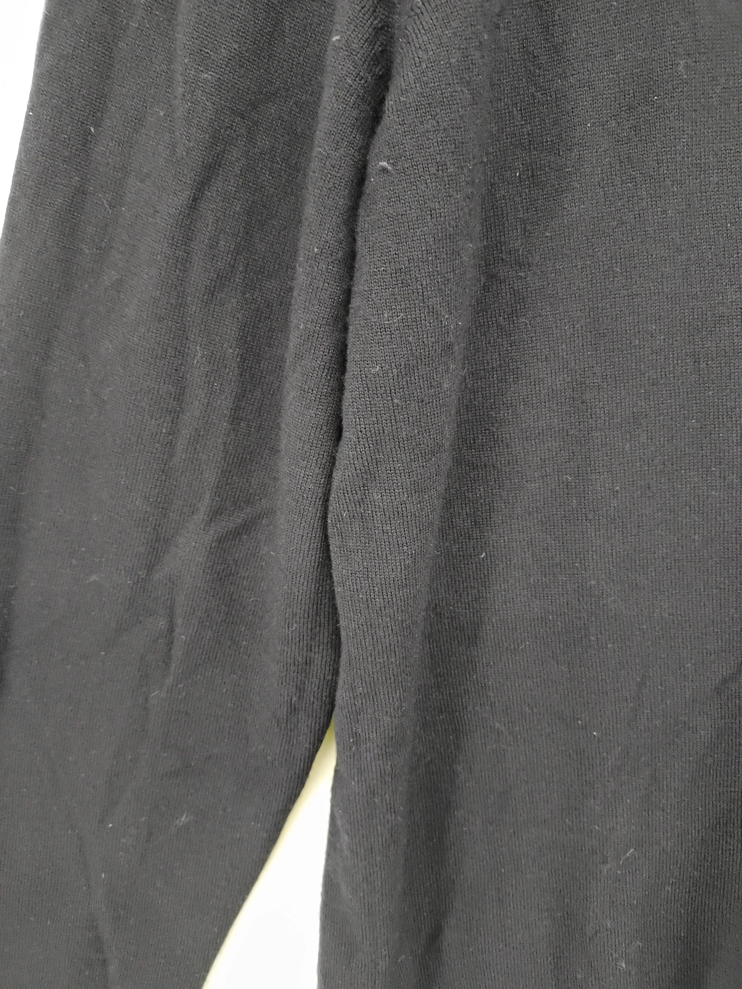 Boss Men's Jumper L Blue 100% Wool Round Neck Pullover - Image 5