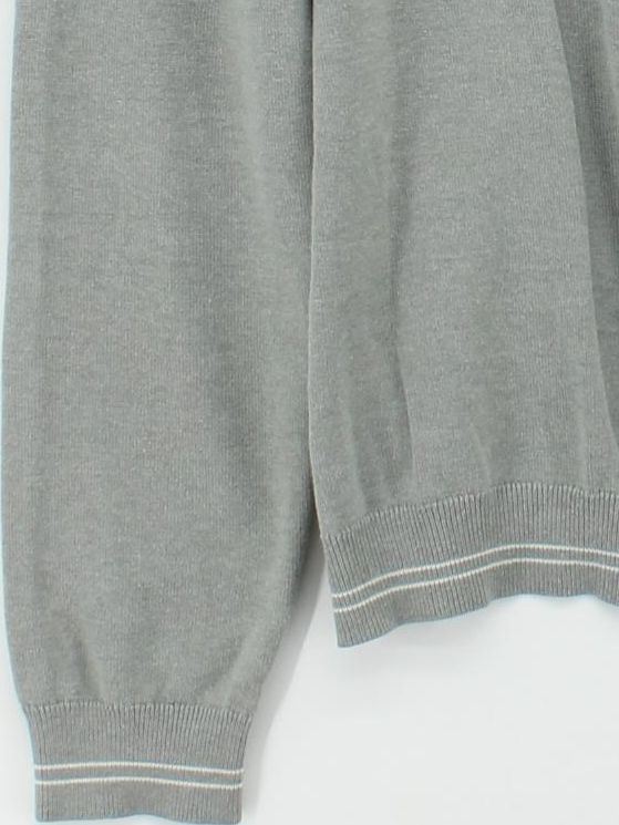 Boss Men's Jumper M Grey Cotton with Acrylic Crew Neck Pullover - Image 4