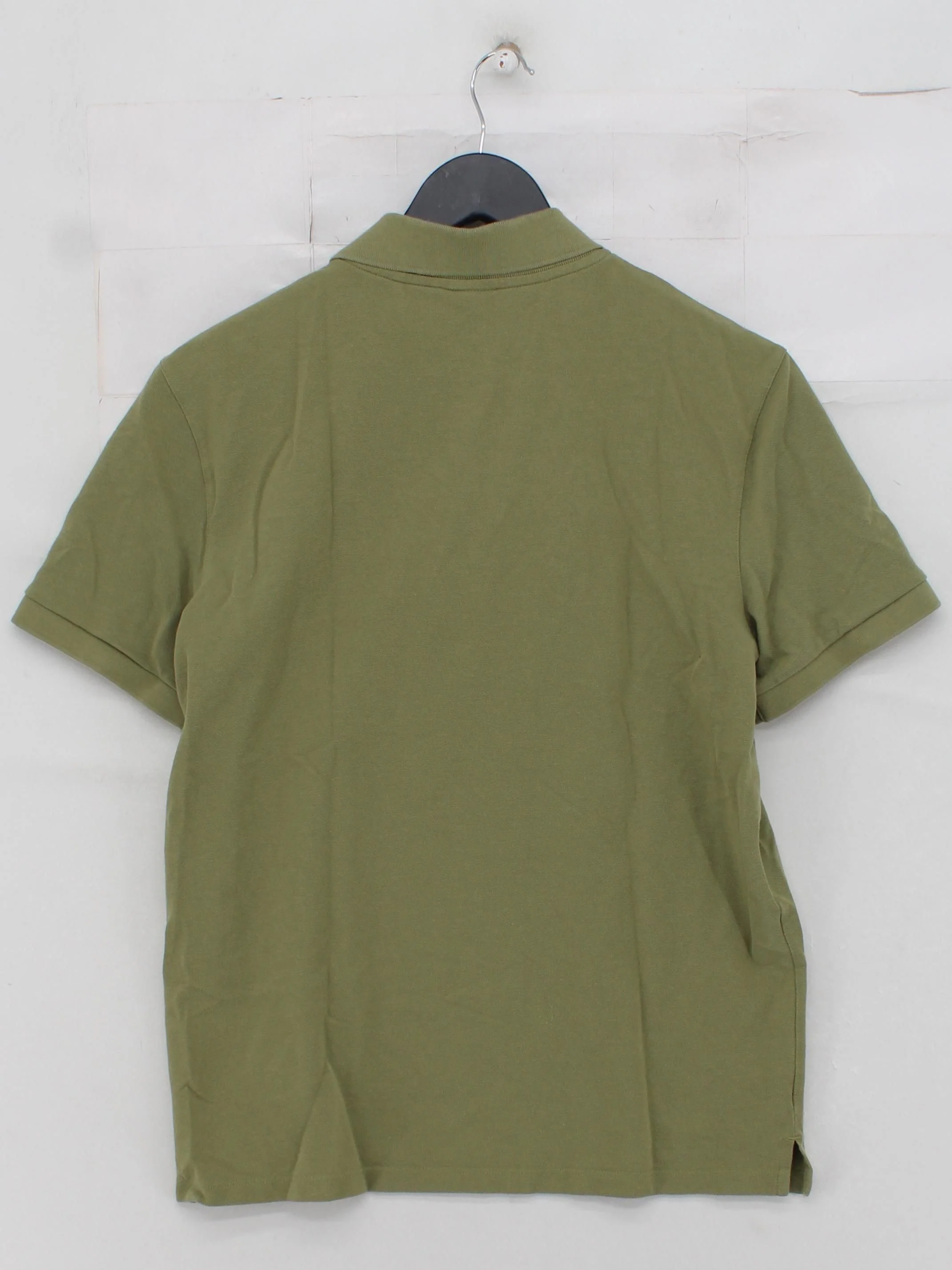 Boss Men's Polo M Green 100% Cotton Basic - Image 2