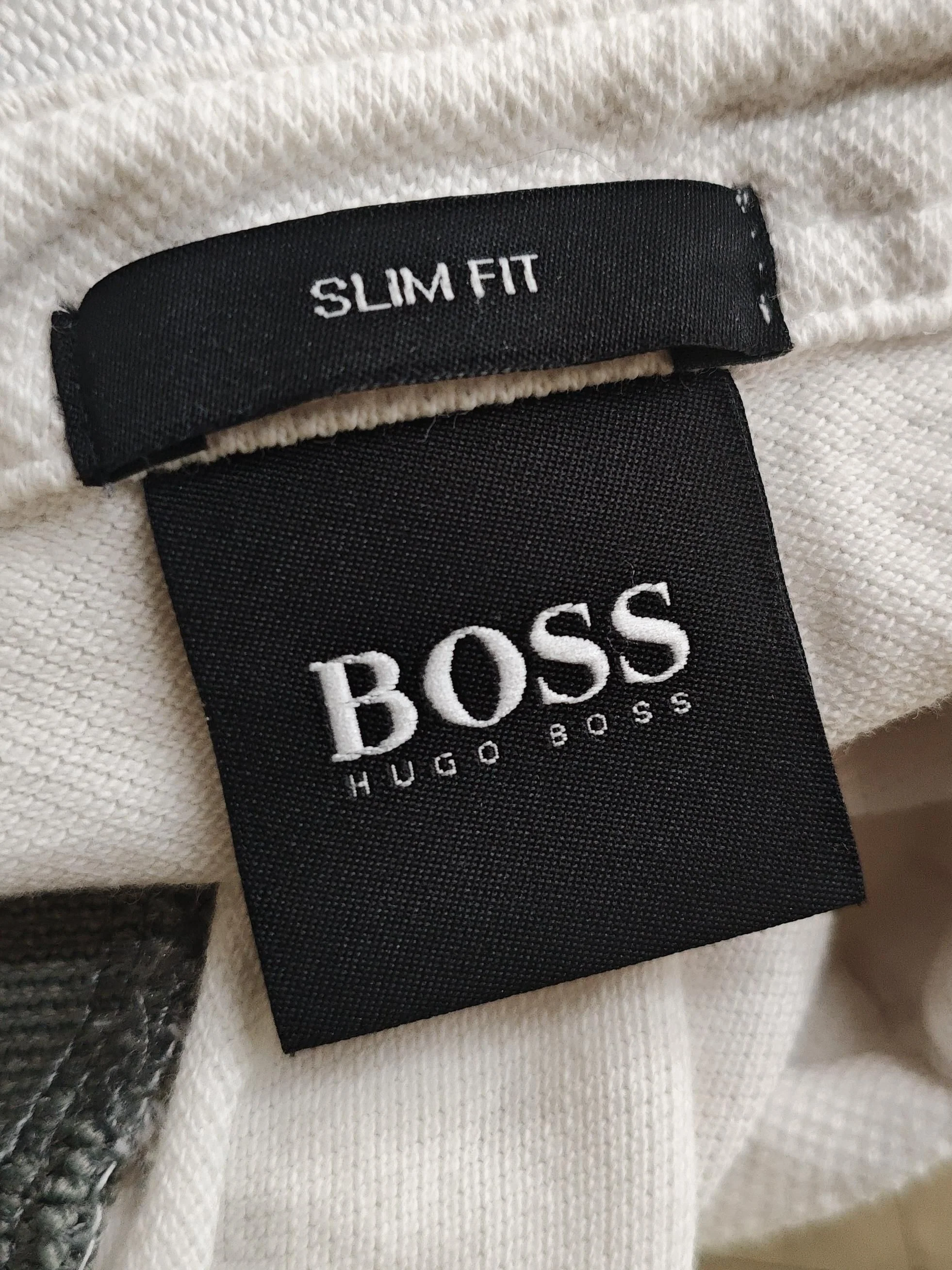 Boss Men's Polo S White 100% Cotton Basic - Image 5