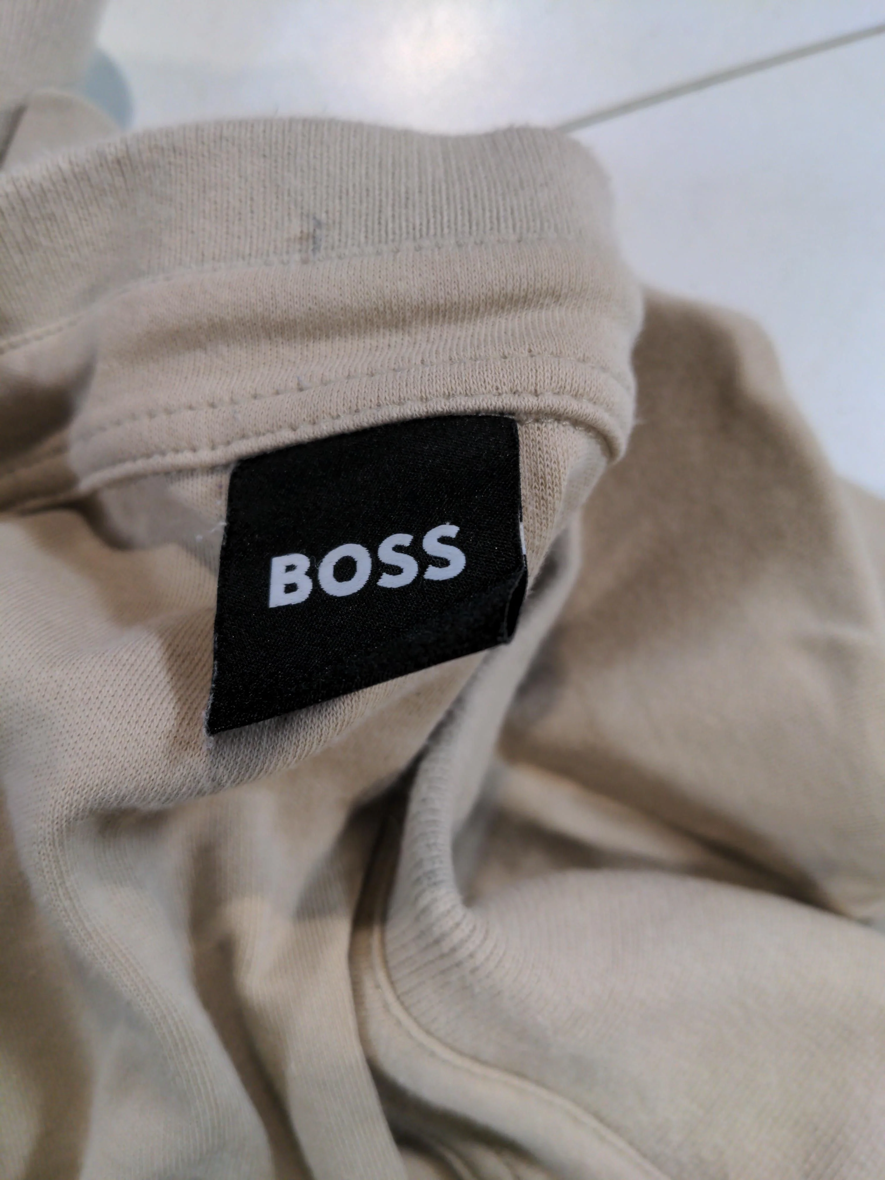 Boss Men's Polo XL Tan 100% Cotton Basic - Image 5