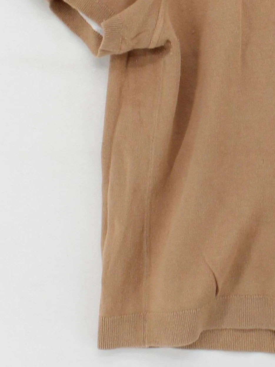 Boss Men's T-Shirt L Tan 100% Cotton Basic - Image 4