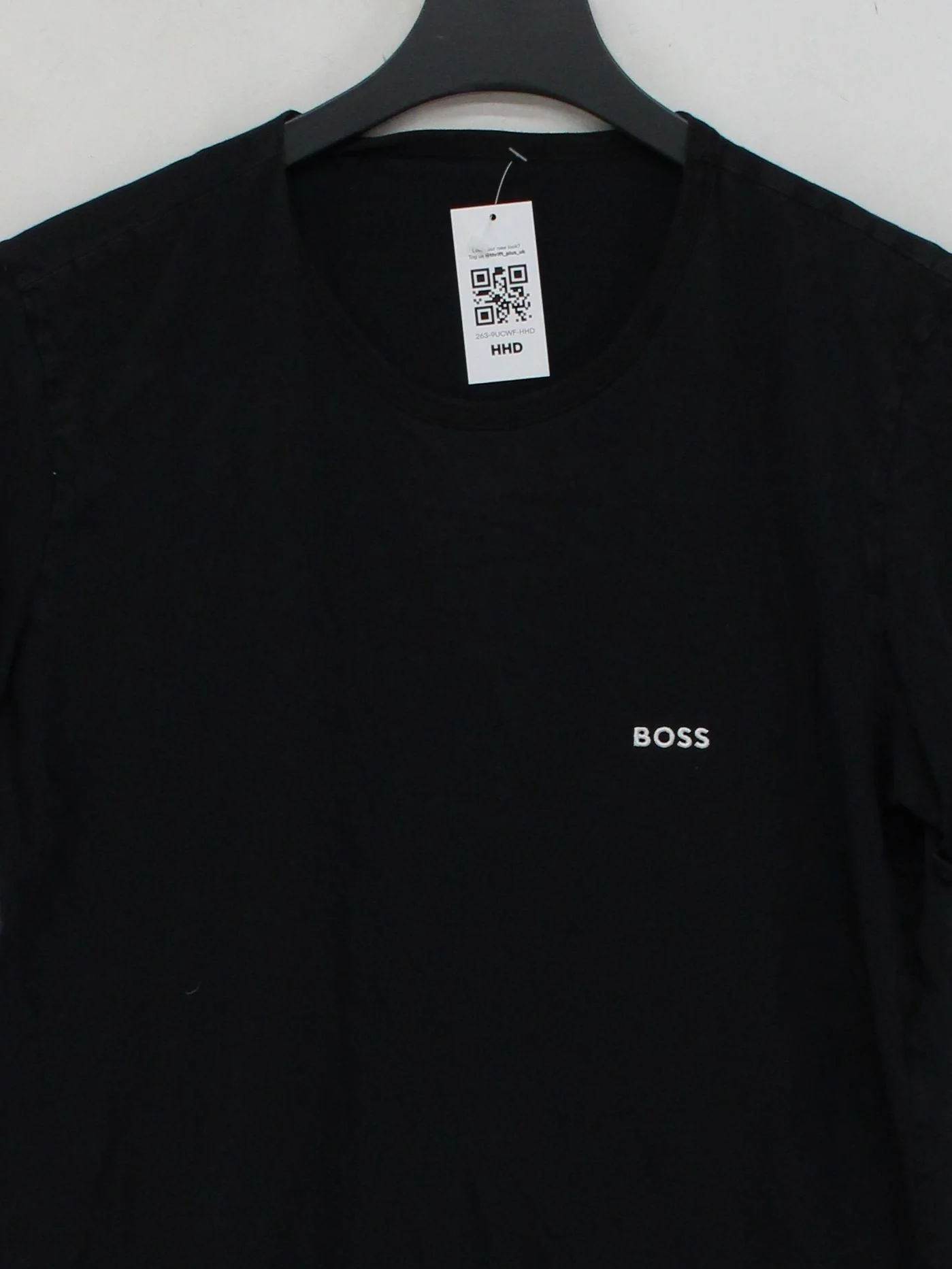 Boss Men's T-Shirt XL Black 100% Cotton Basic - Image 3