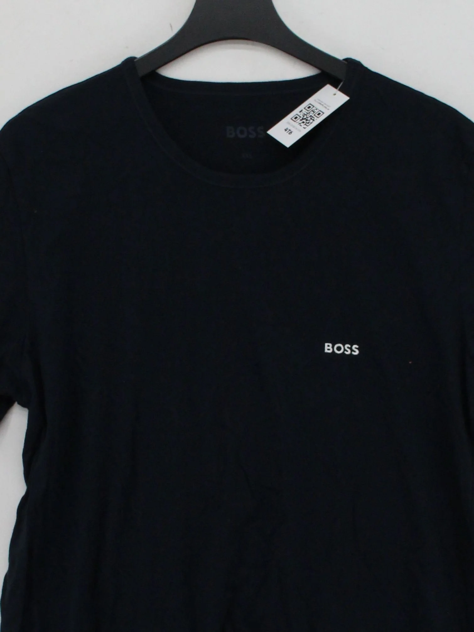 Boss Men's T-Shirt XXL Blue 100% Cotton Basic - Image 3