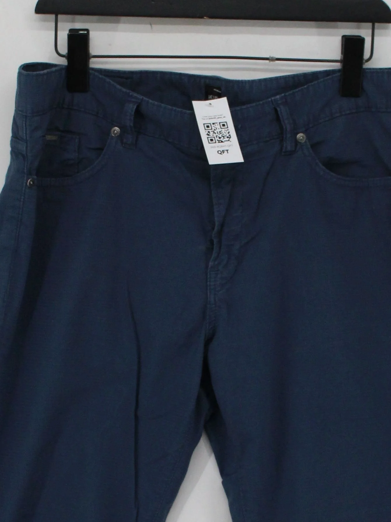 Boss Men's Trousers L Blue 100% Cotton Straight Chino - Image 3